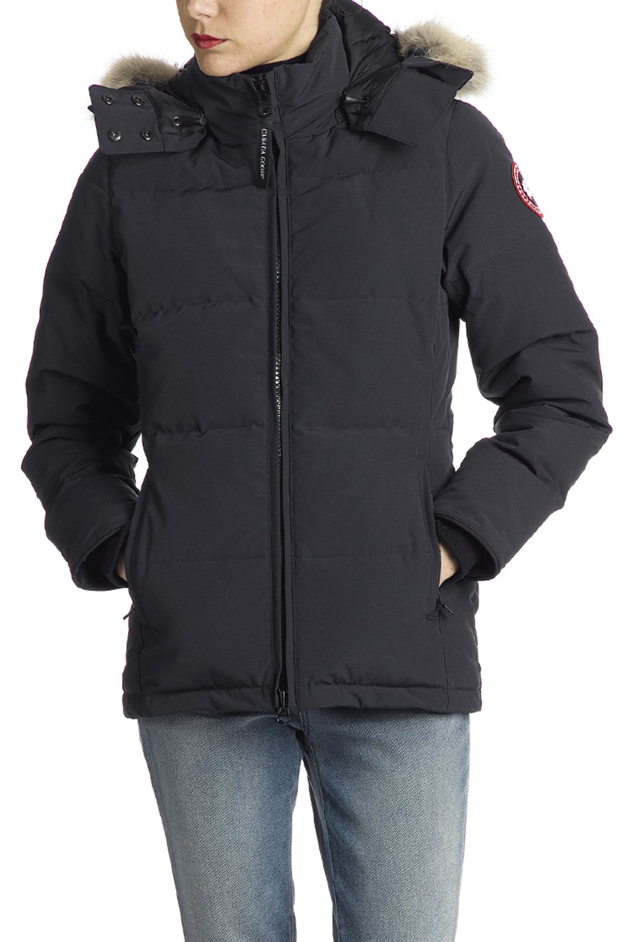 canada goose womens fur hood