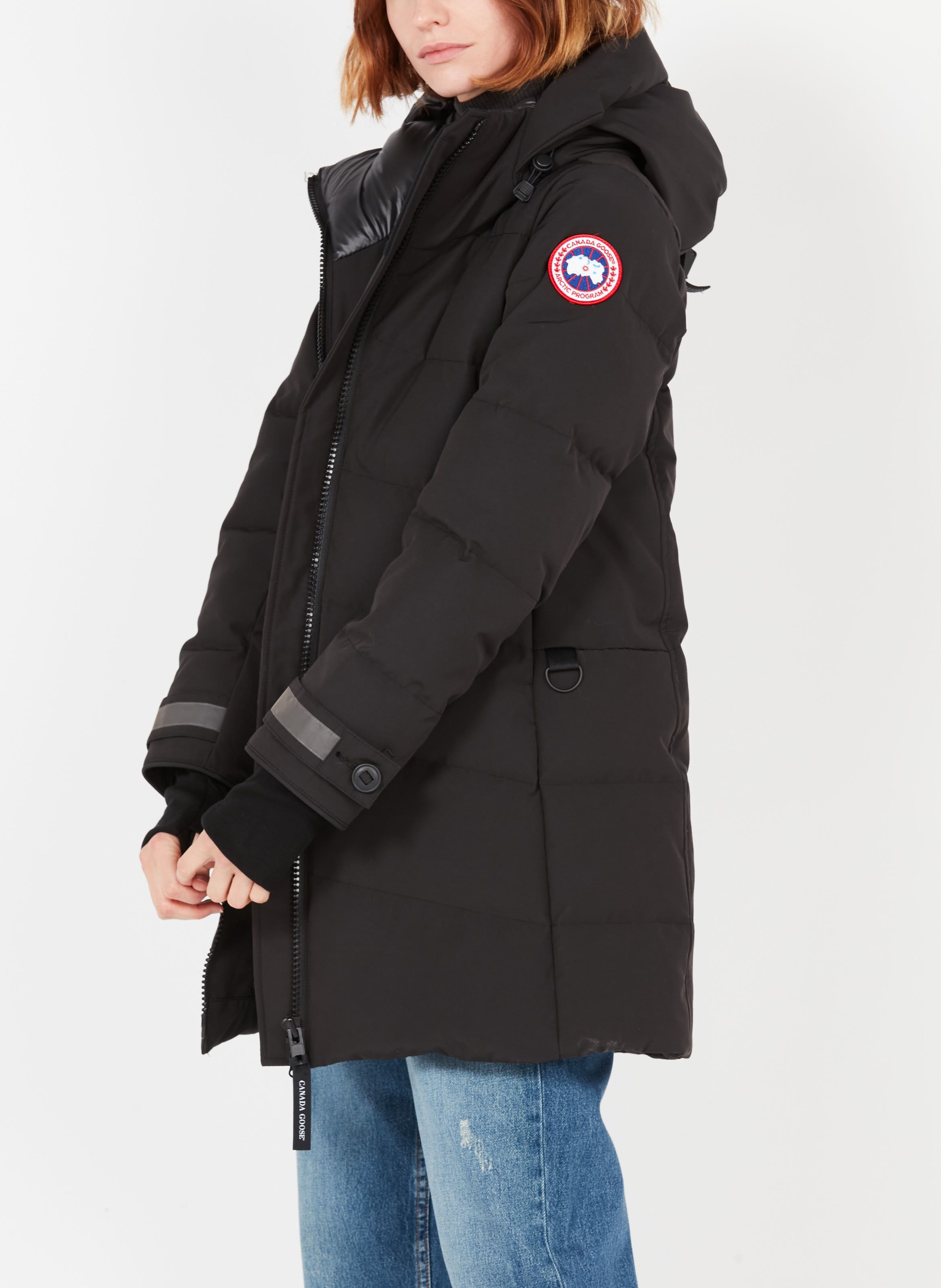 Canada Goose Kinley Parka Met Donsvulling Zwart De Bijenkorf