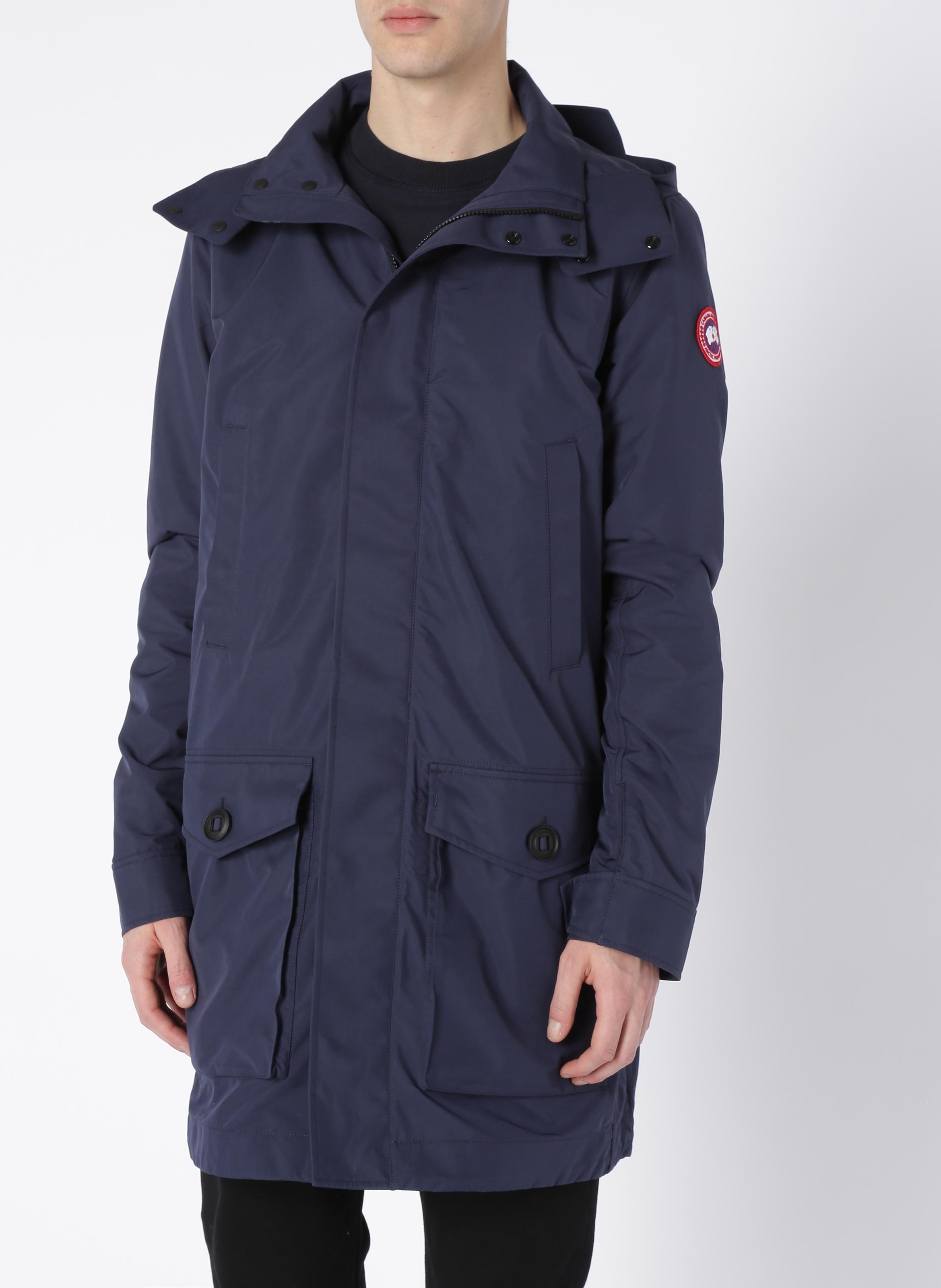 navy lightweight parka