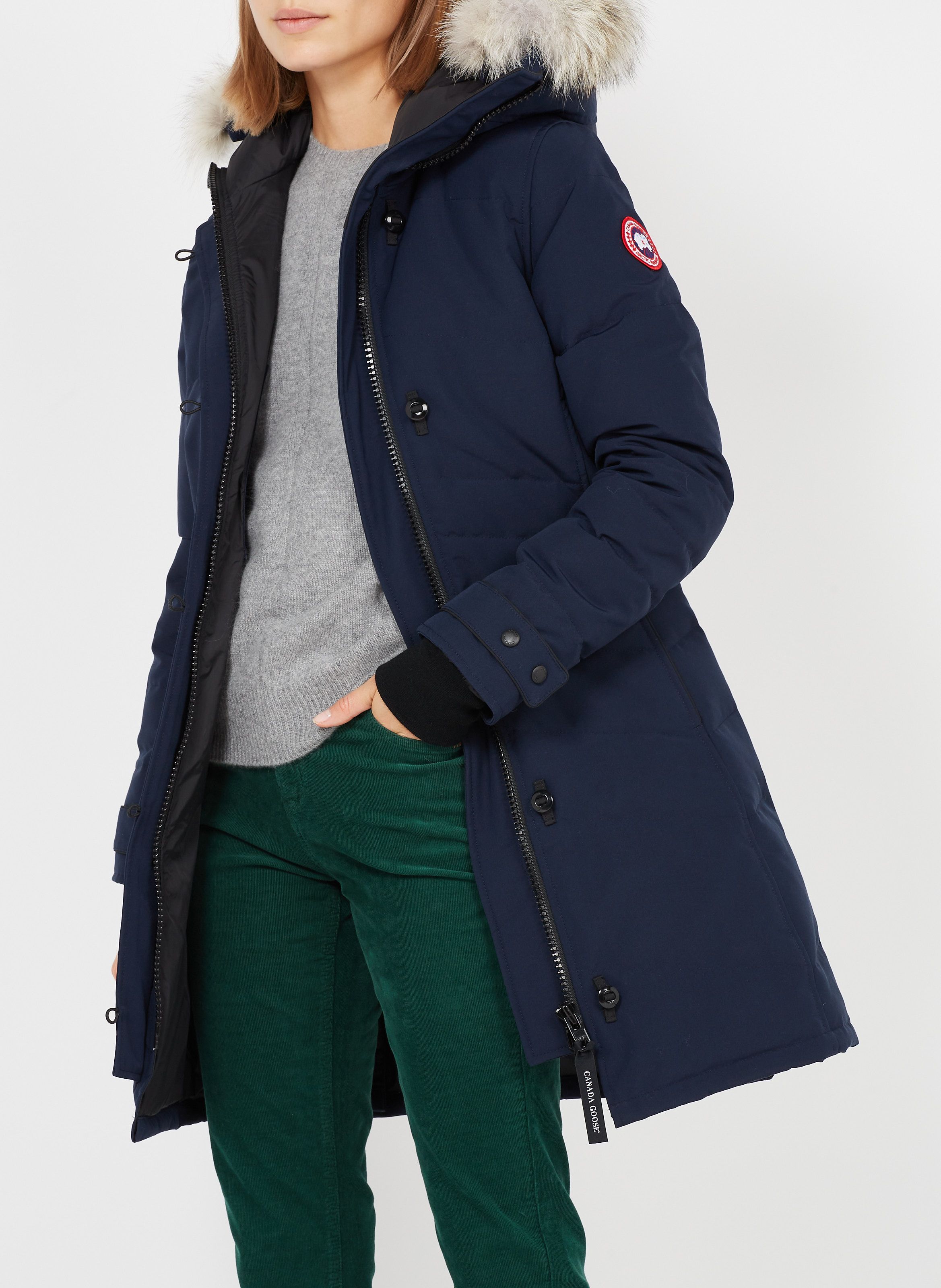 slim fit canada goose womens