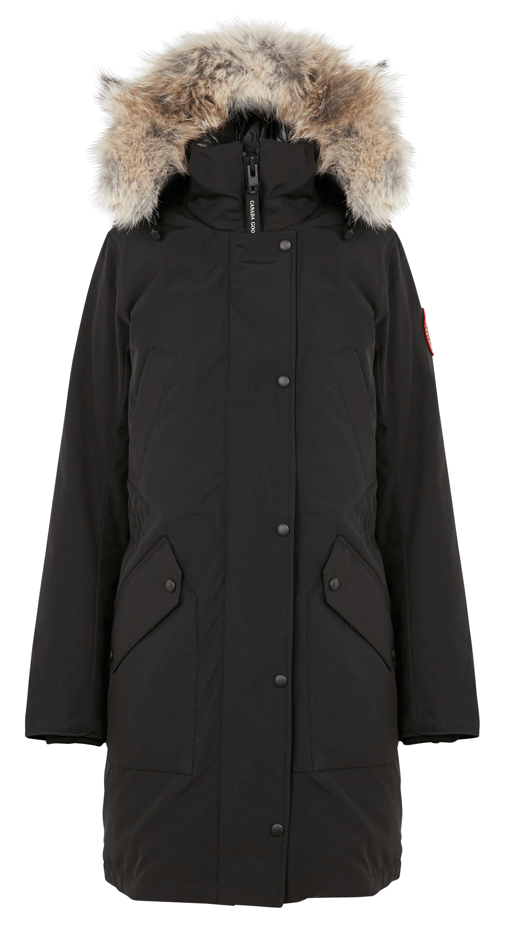 long hooded parka