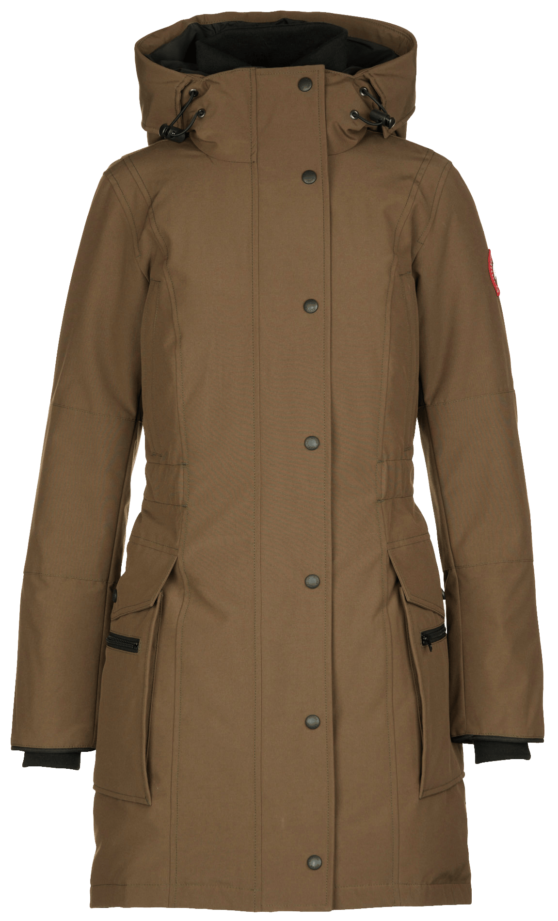 mid length parka coat