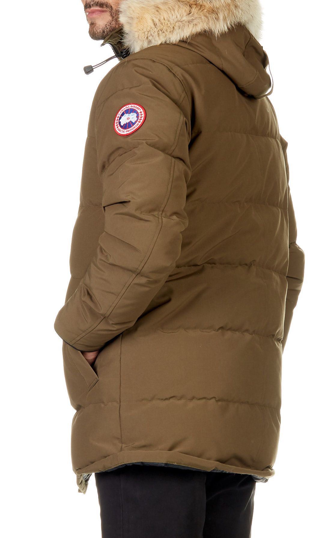 khaki canada goose coat