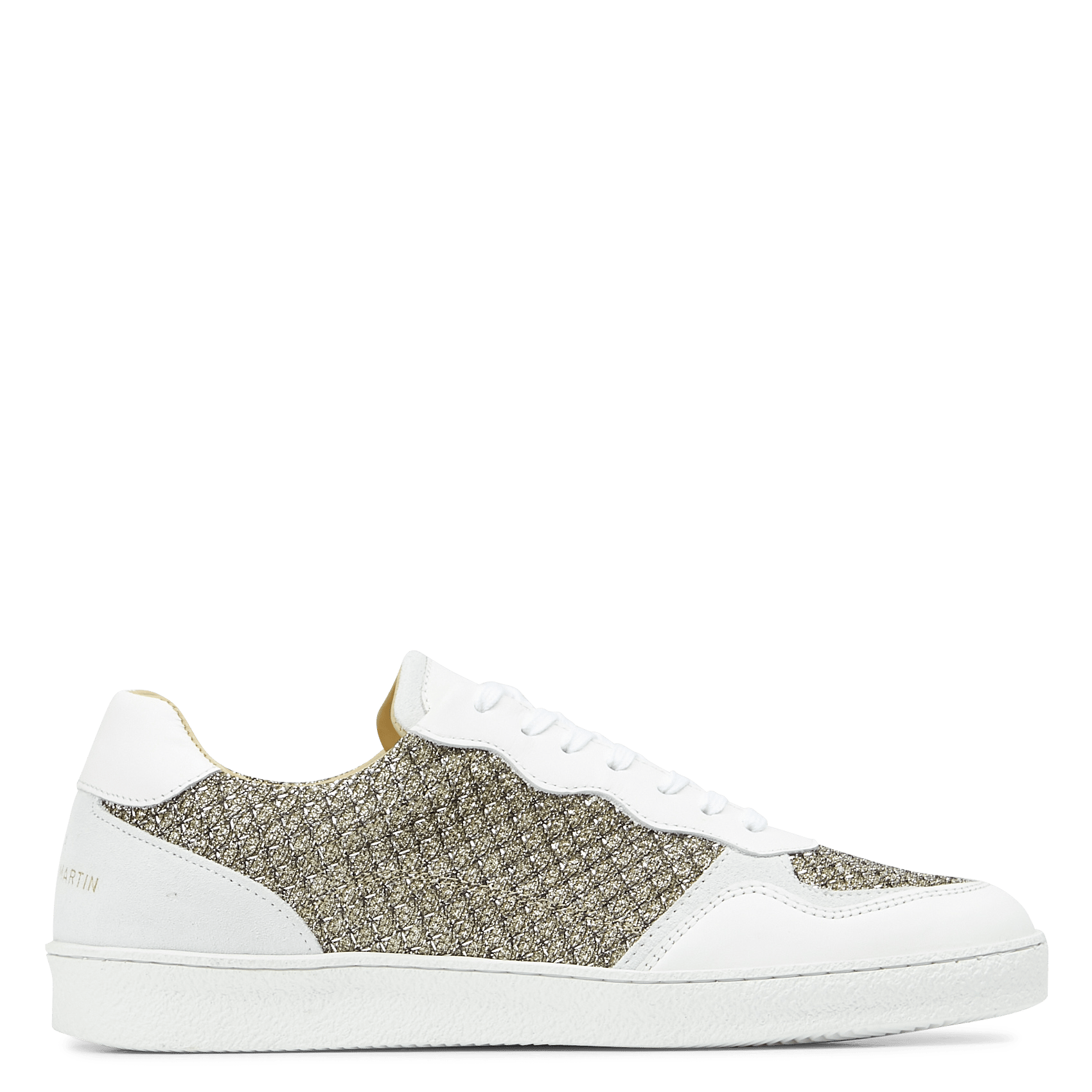 Leather Low-top Sneakers Lurex Canal Saint Martin - Women | Place des  Tendances