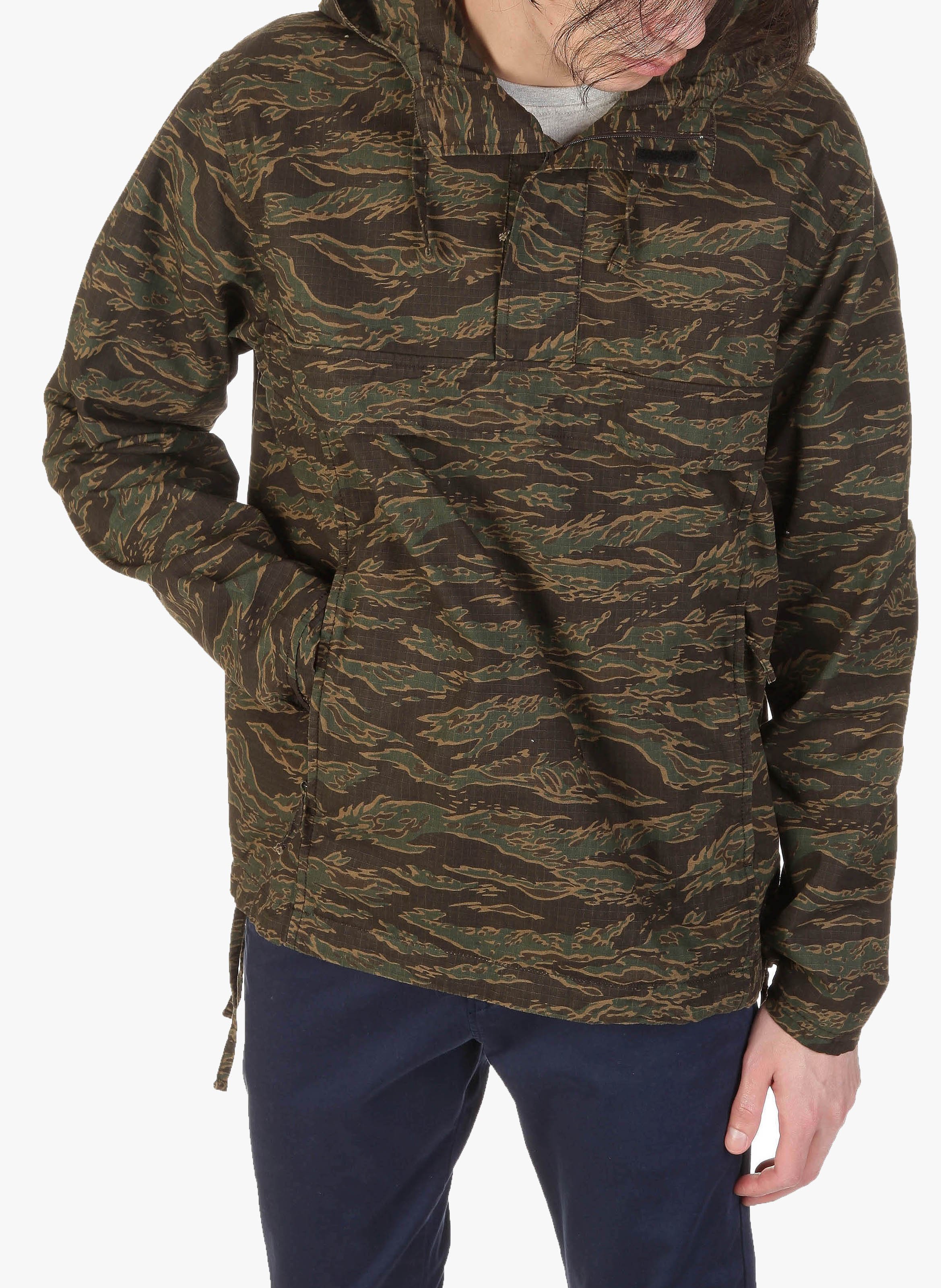 khaki camouflage jacket