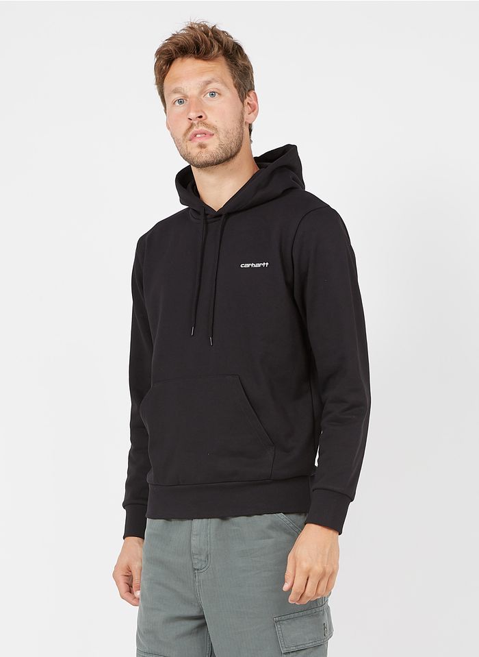 CARHARTT WIP Black Cotton-blend hoodie