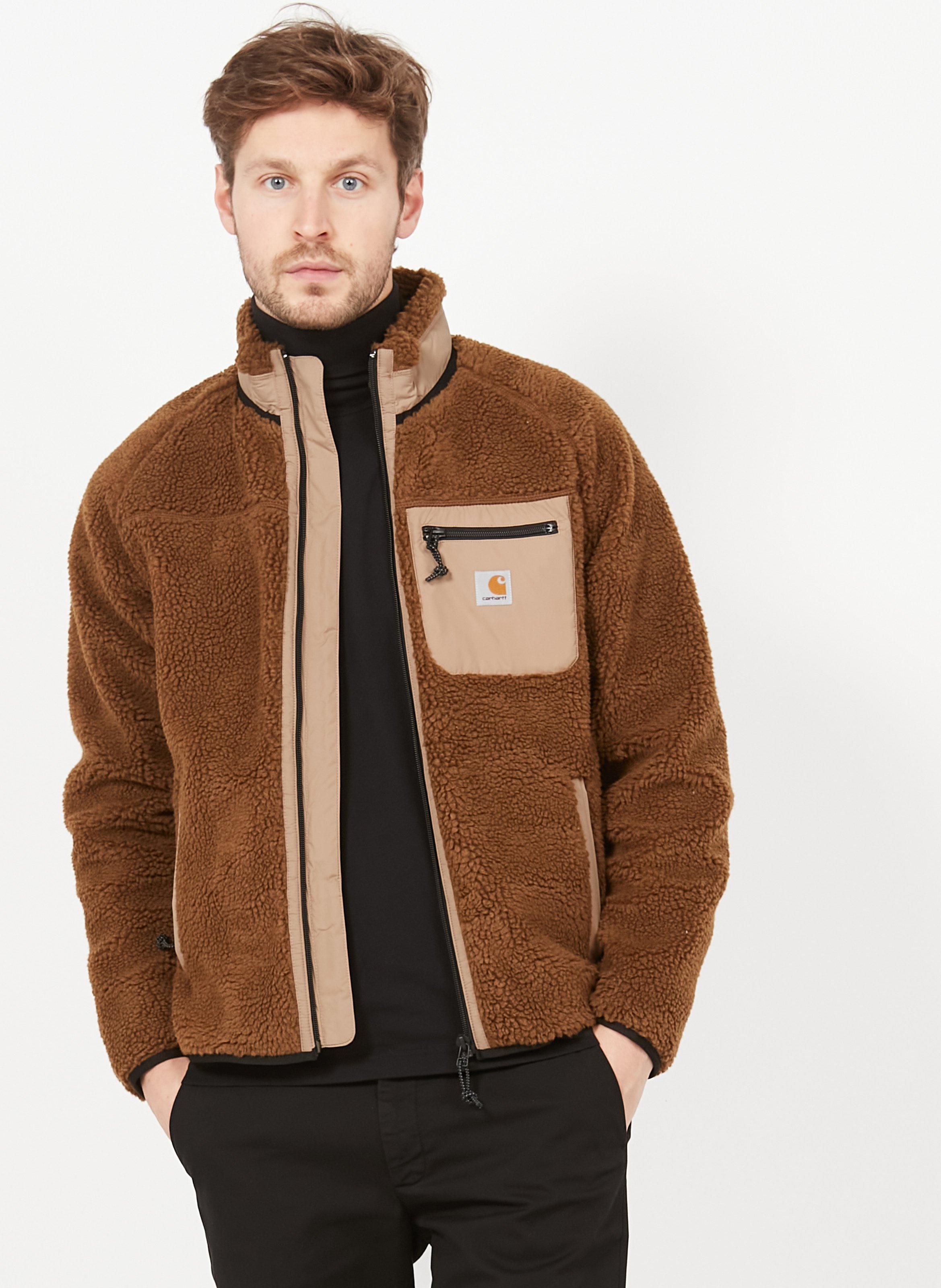 leather carhartt jacket