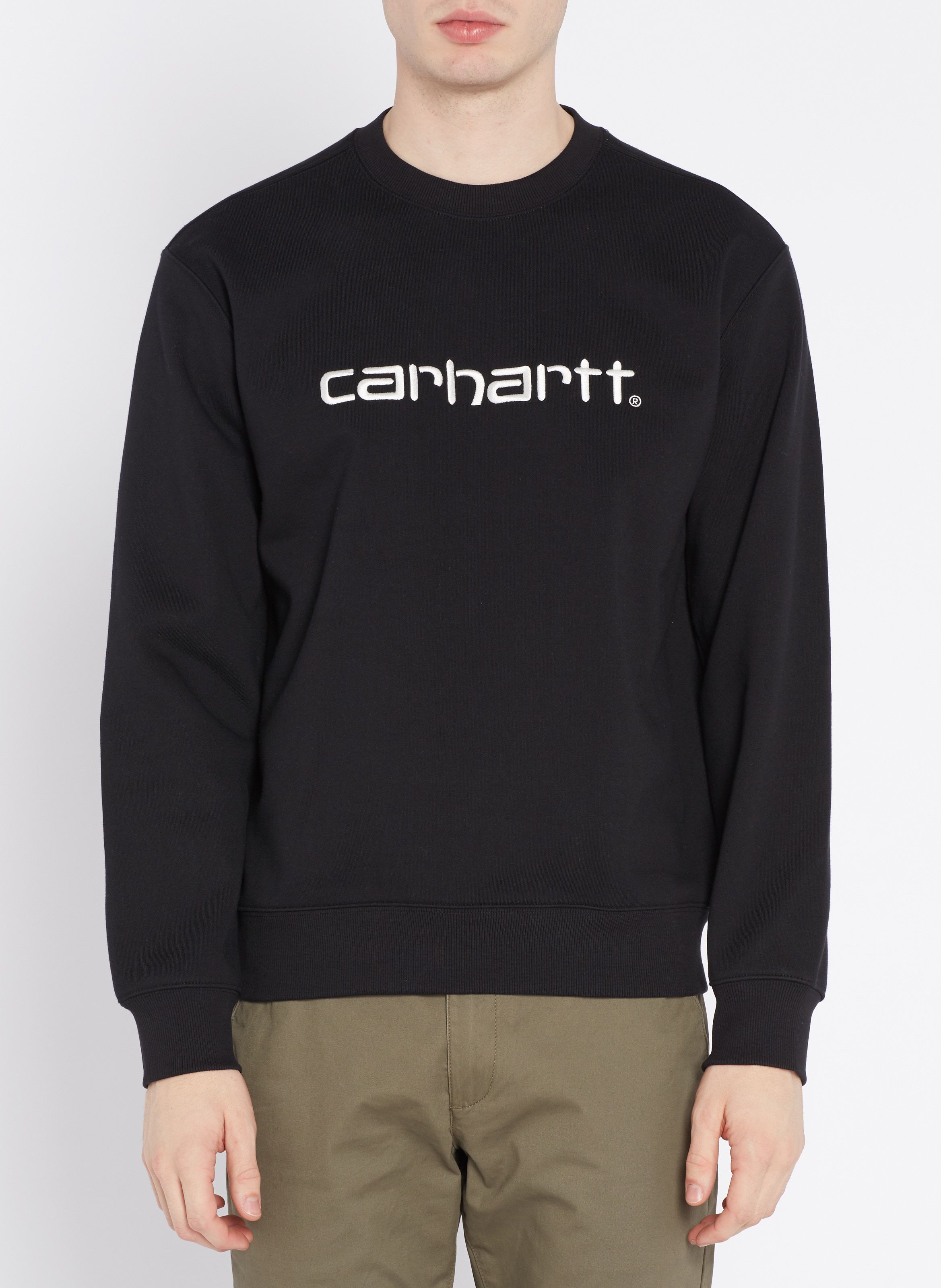 carhartt black crew neck