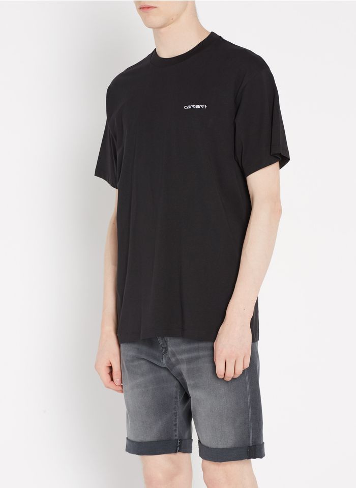 CARHARTT WIP Black Regular-fit round-neck cotton T-shirt