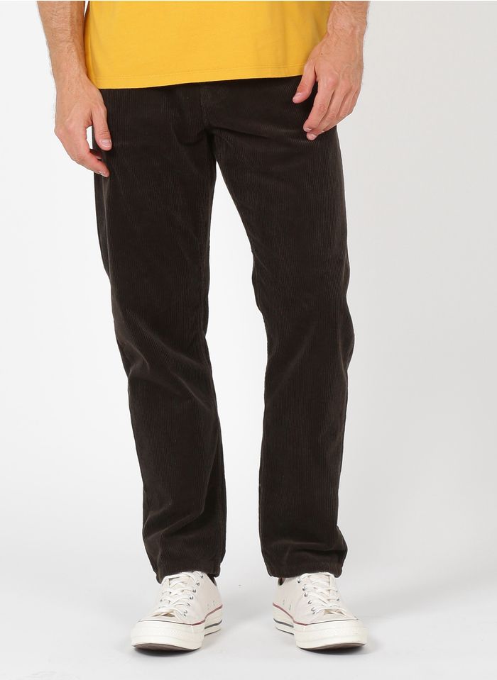CARHARTT WIP Brown Straight-leg corduroy pants