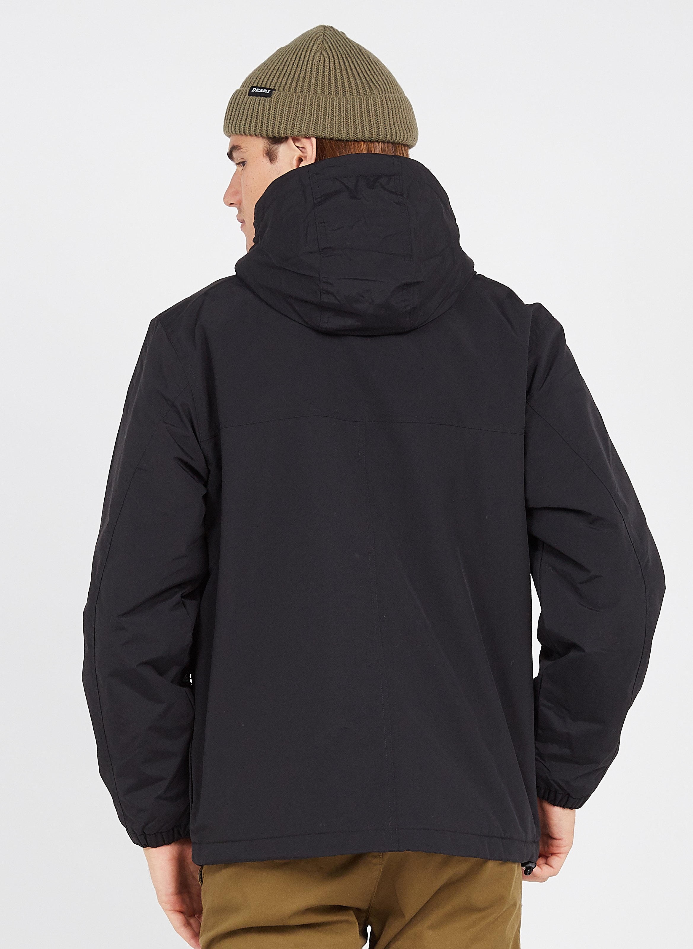 Waterproof Sweater Jacket Black - White 