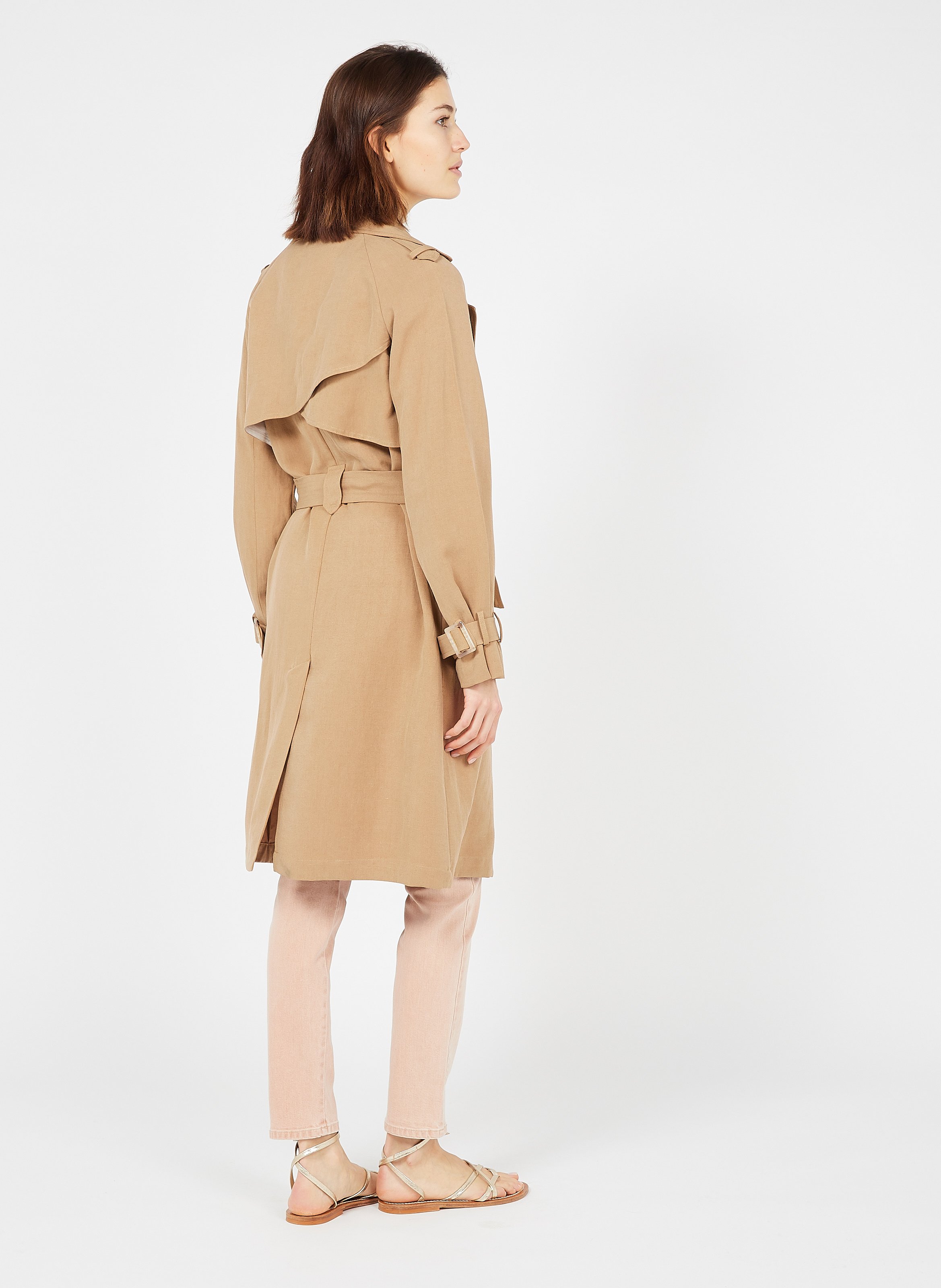 tailored trench coat