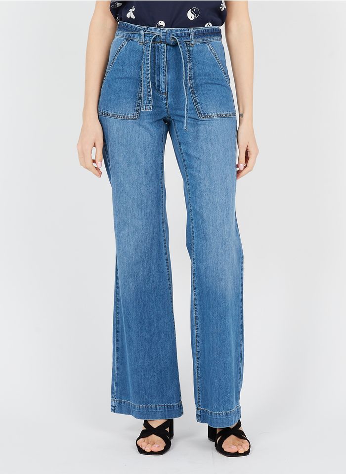 CAROLL Faded jeans Flared jeans
