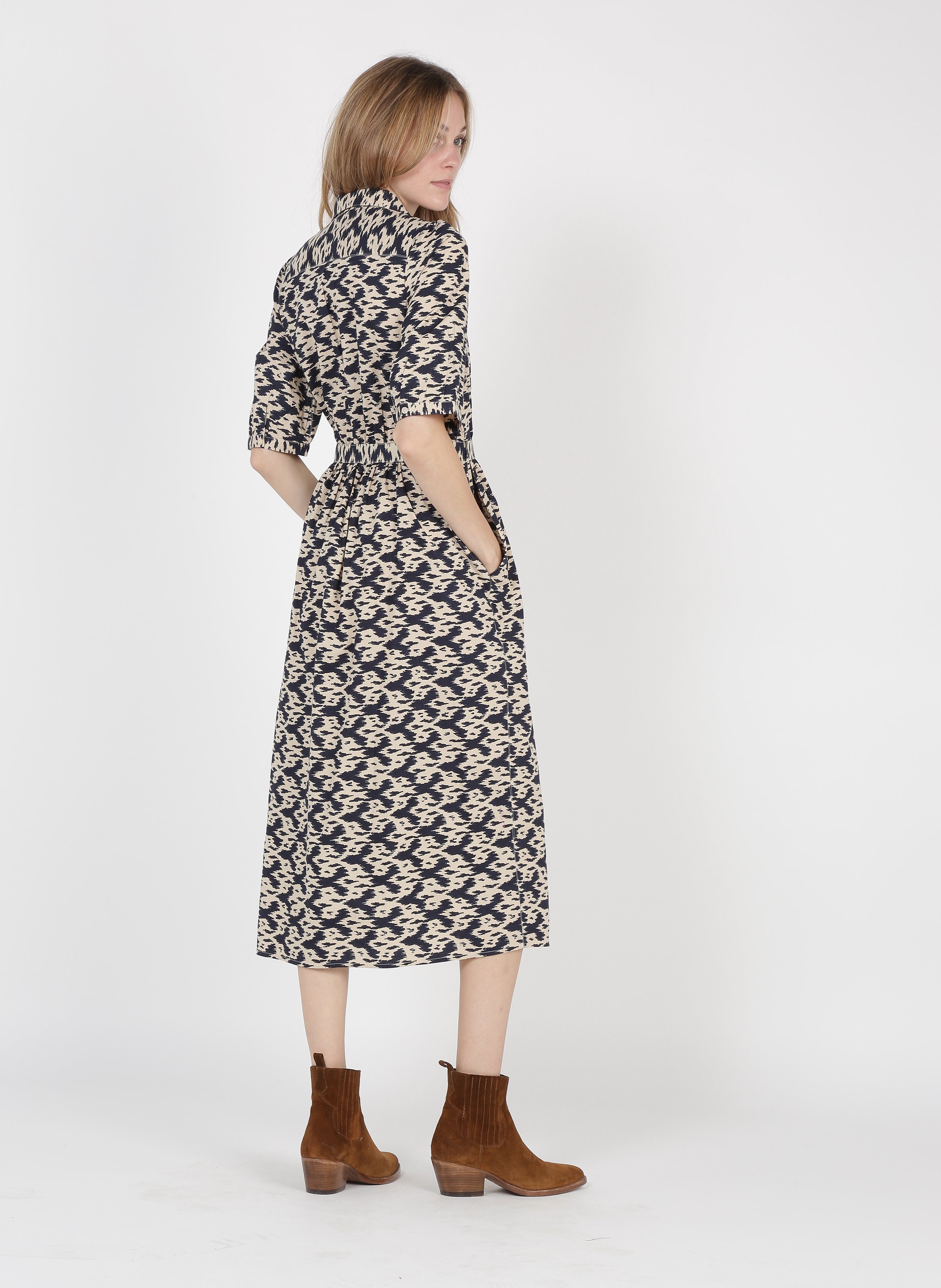 Caroll robe rose Clearance