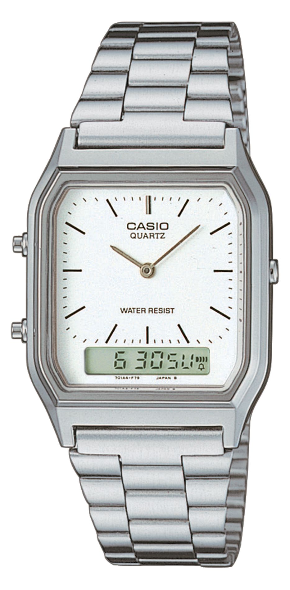 casio vintage silver