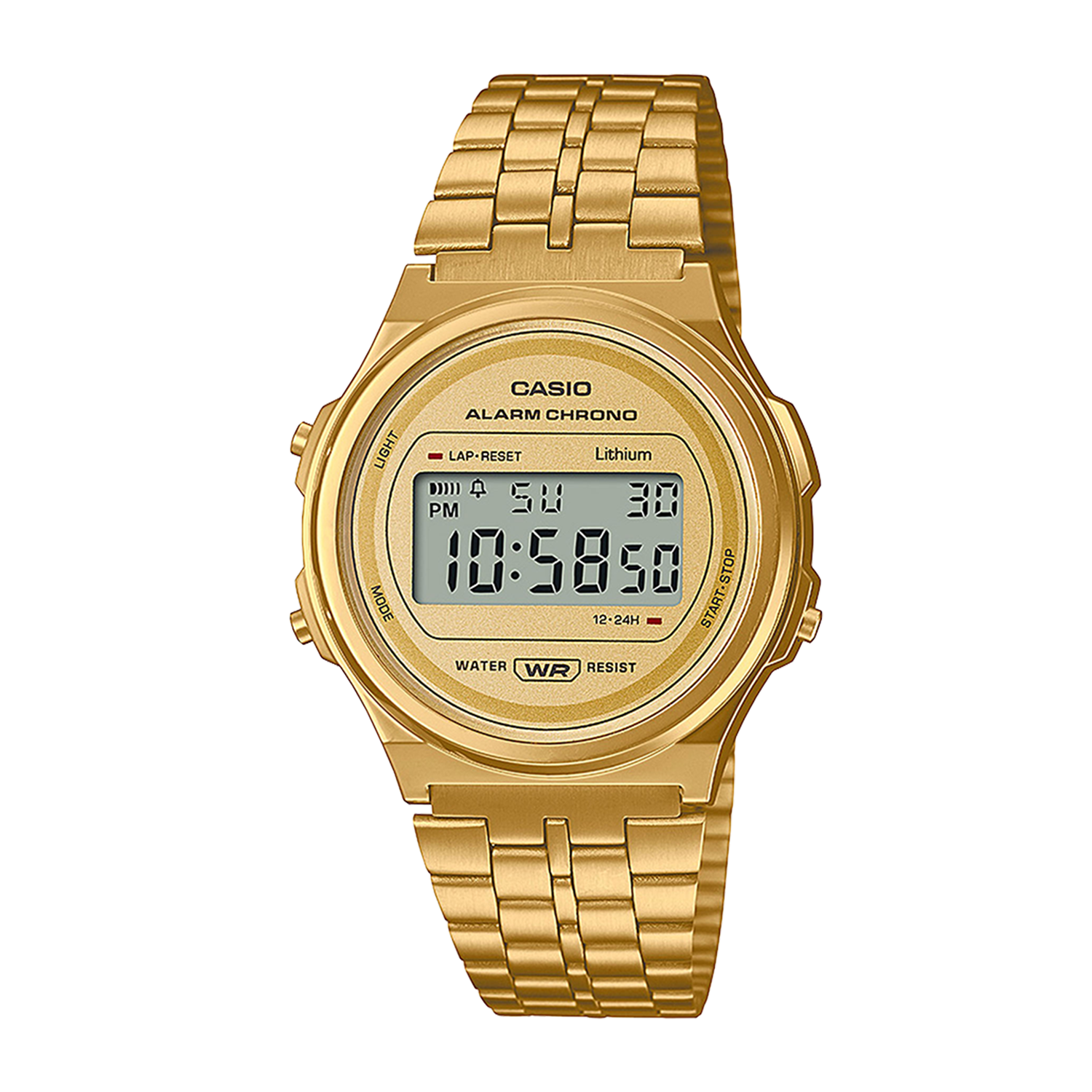 casio vintage golden