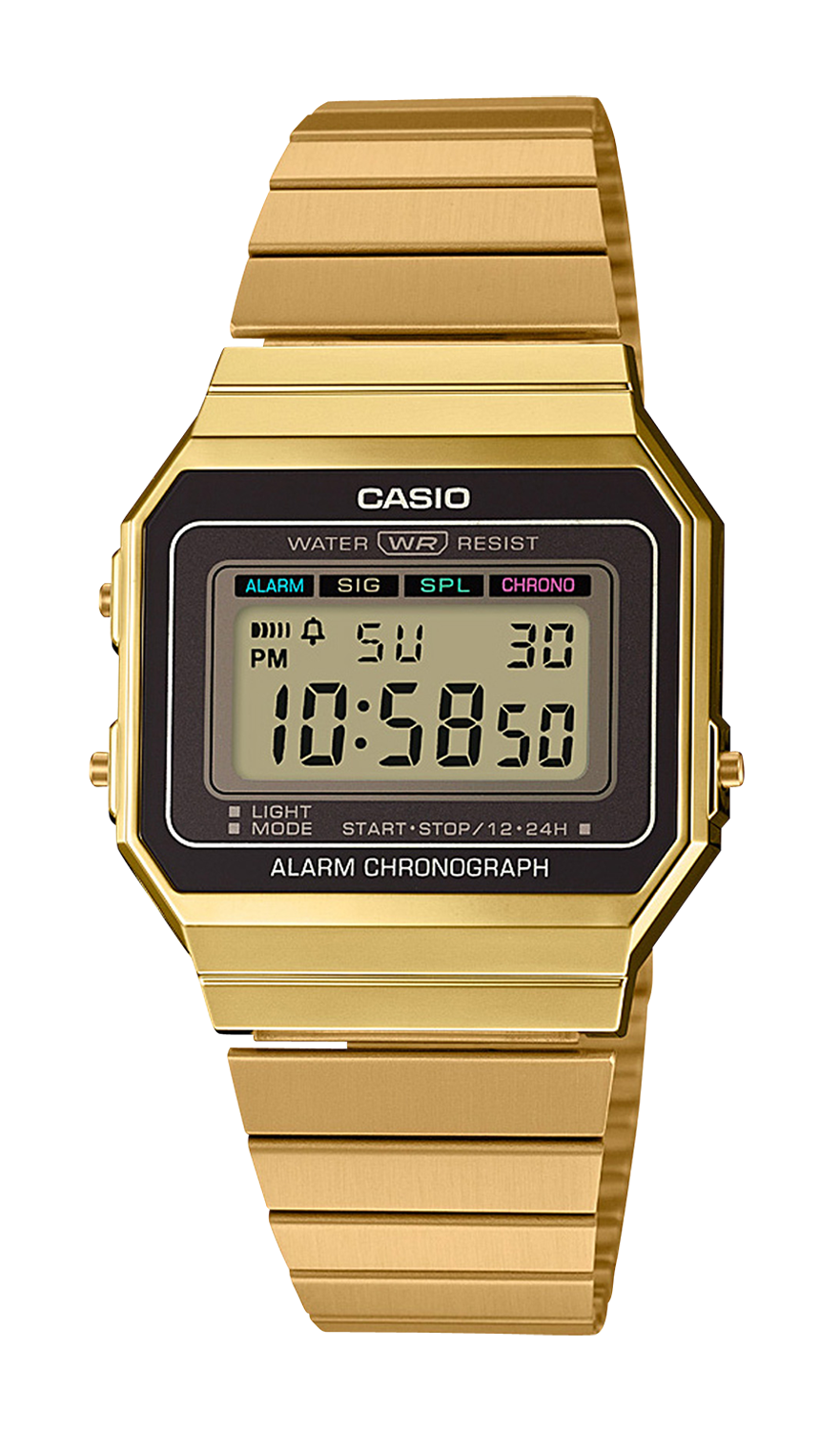 casio vintage golden