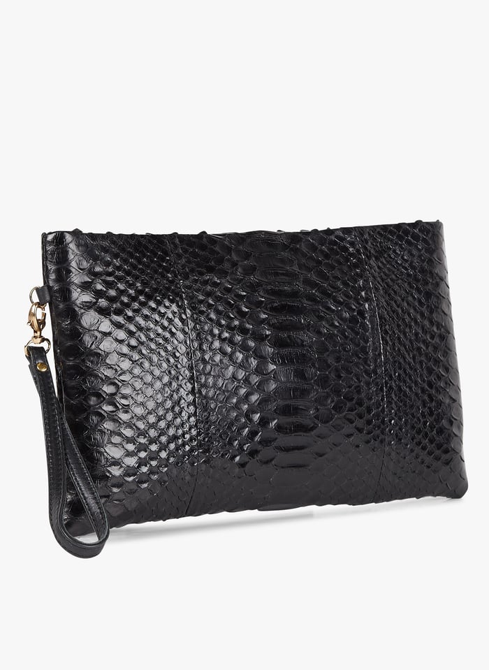 Snakeskin 2025 print clutch