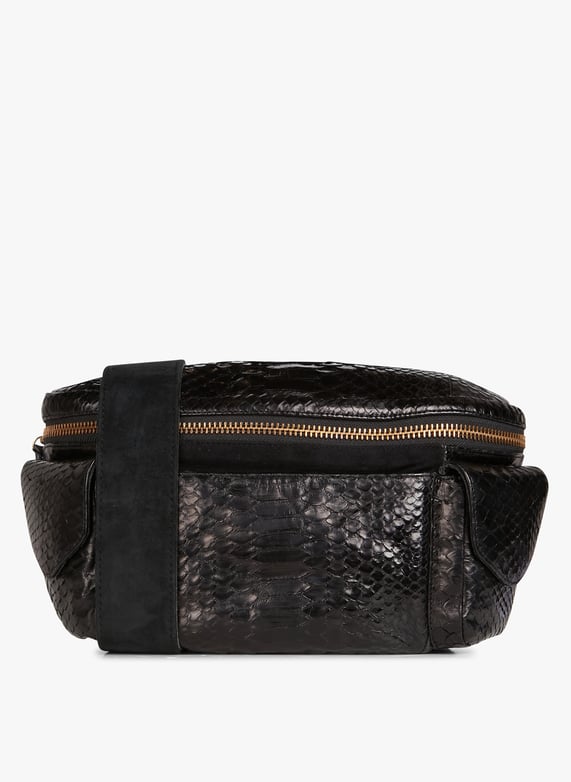 Snakeskin waist bag shop