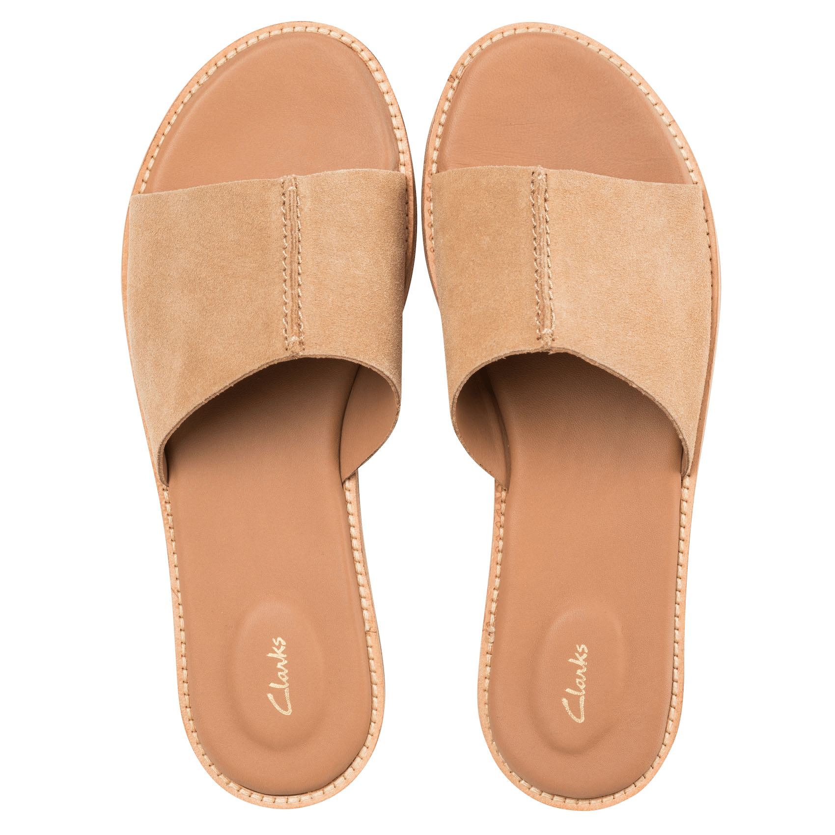 clarks flat mules