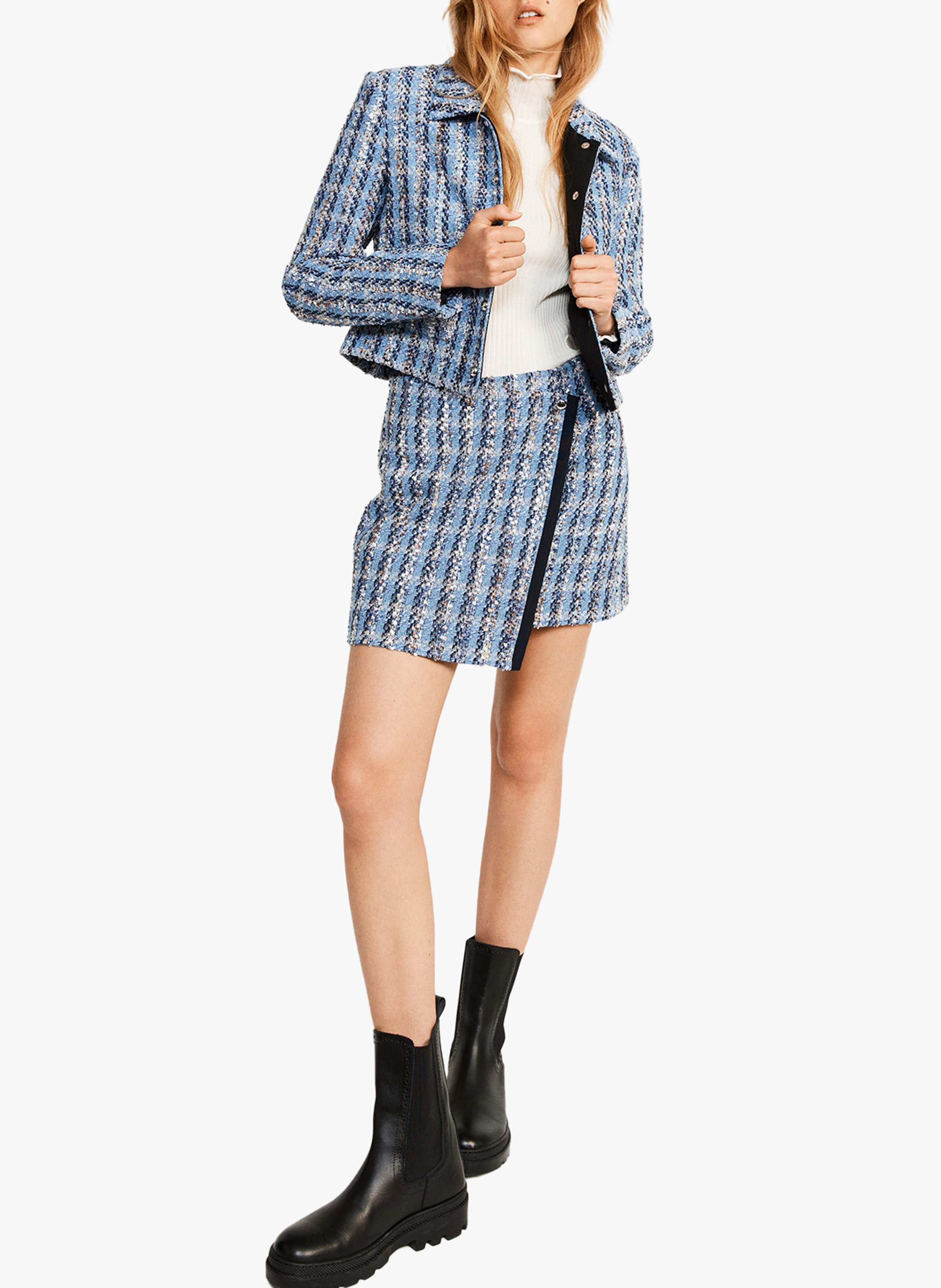 tweed jacket topshop