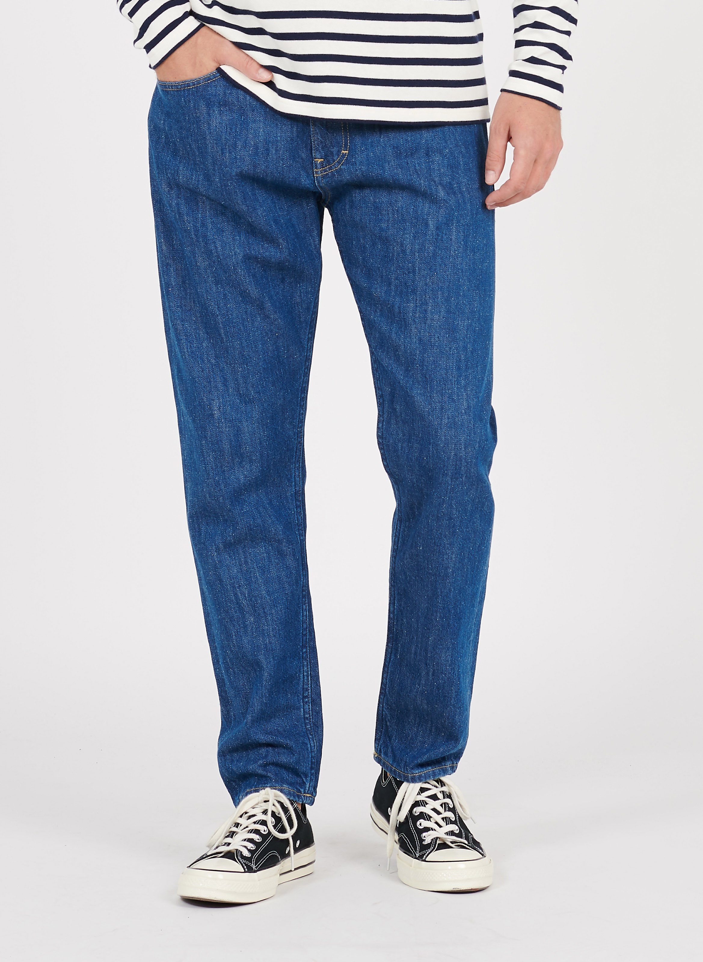 Regular-fit Straight Cotton Jeans Dark Blue Closed - Men | Place des  Tendances