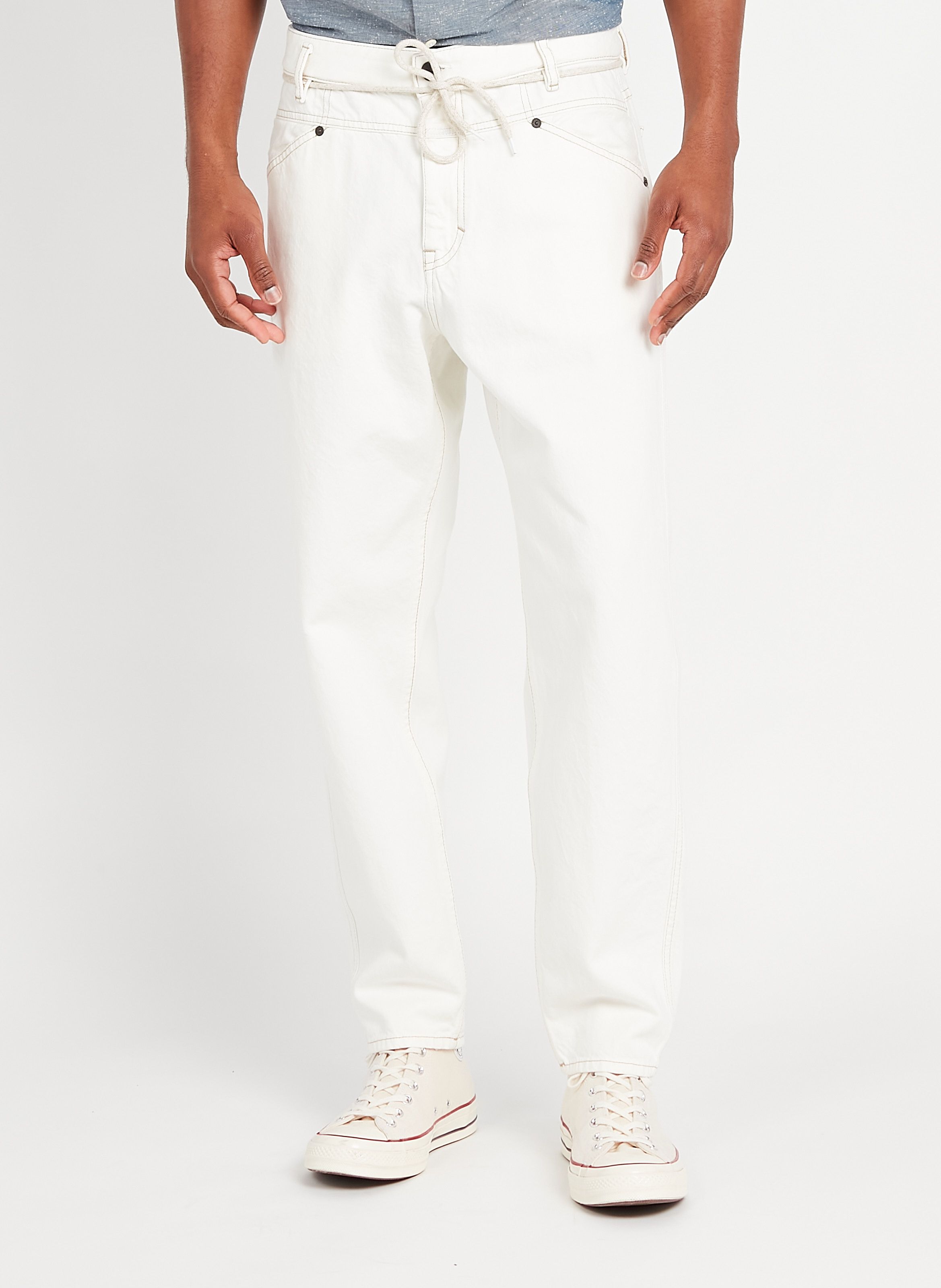 mens ivory jeans