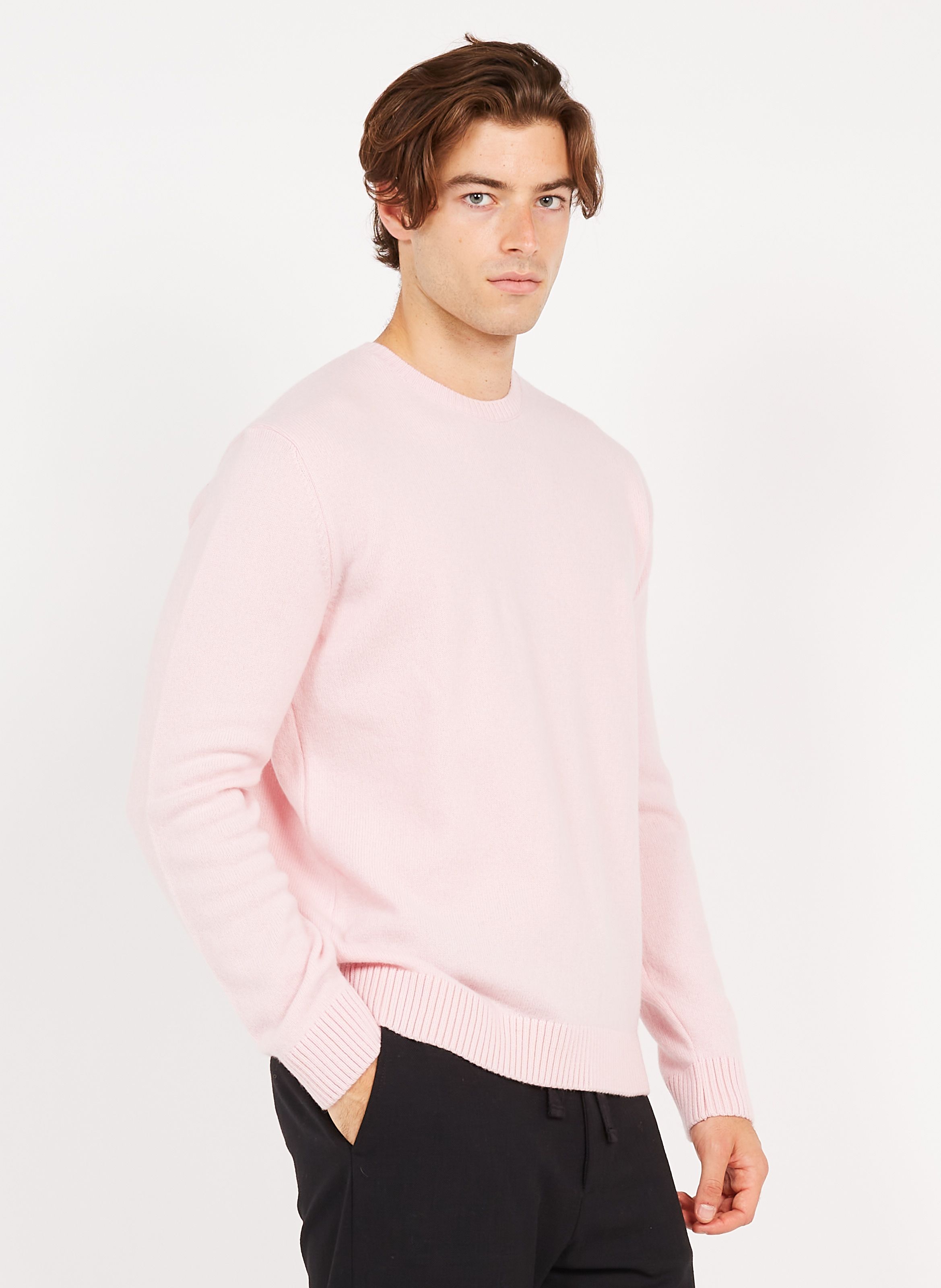 Baby pink jumper outlet mens