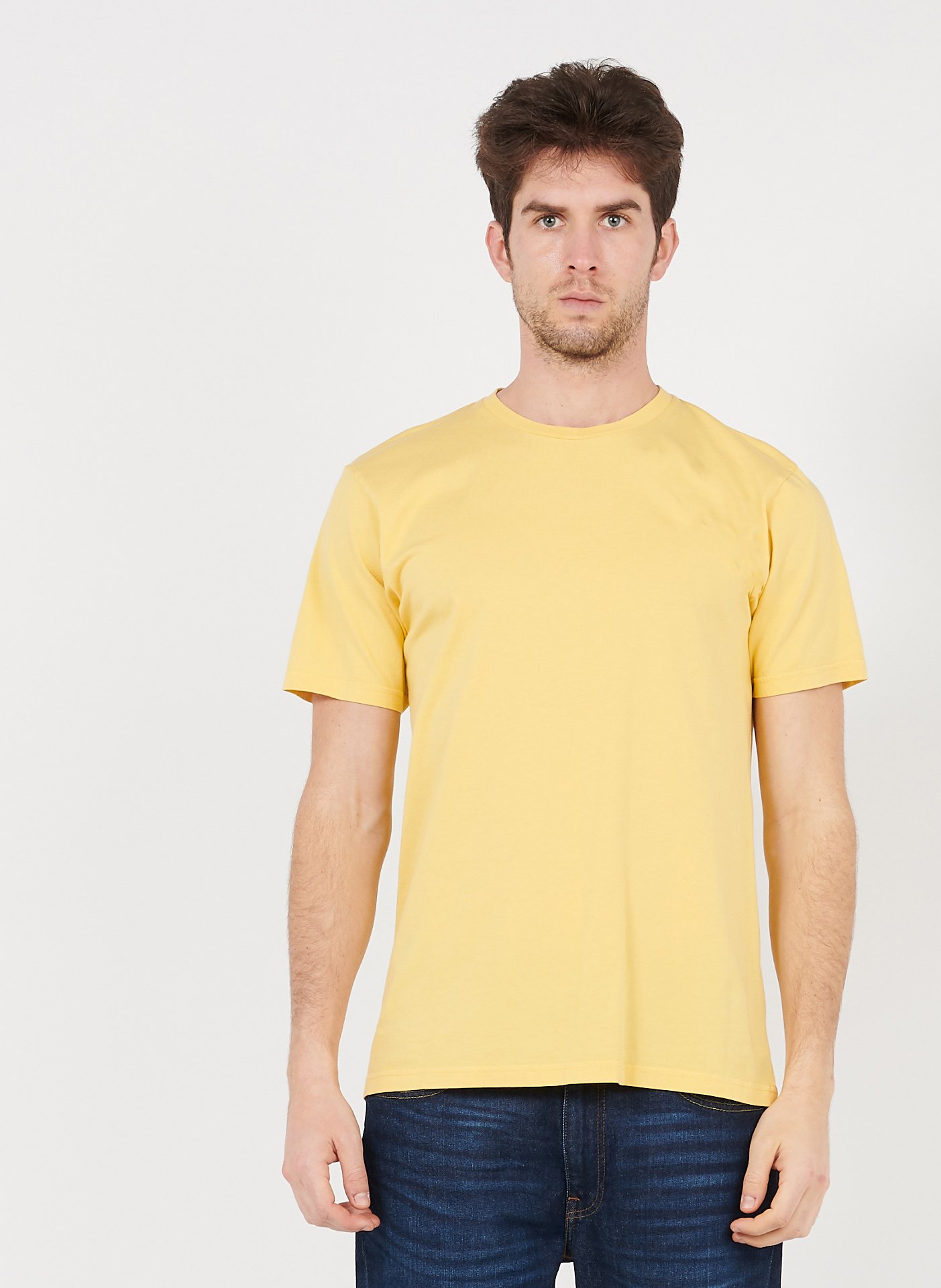 lemon color t shirt