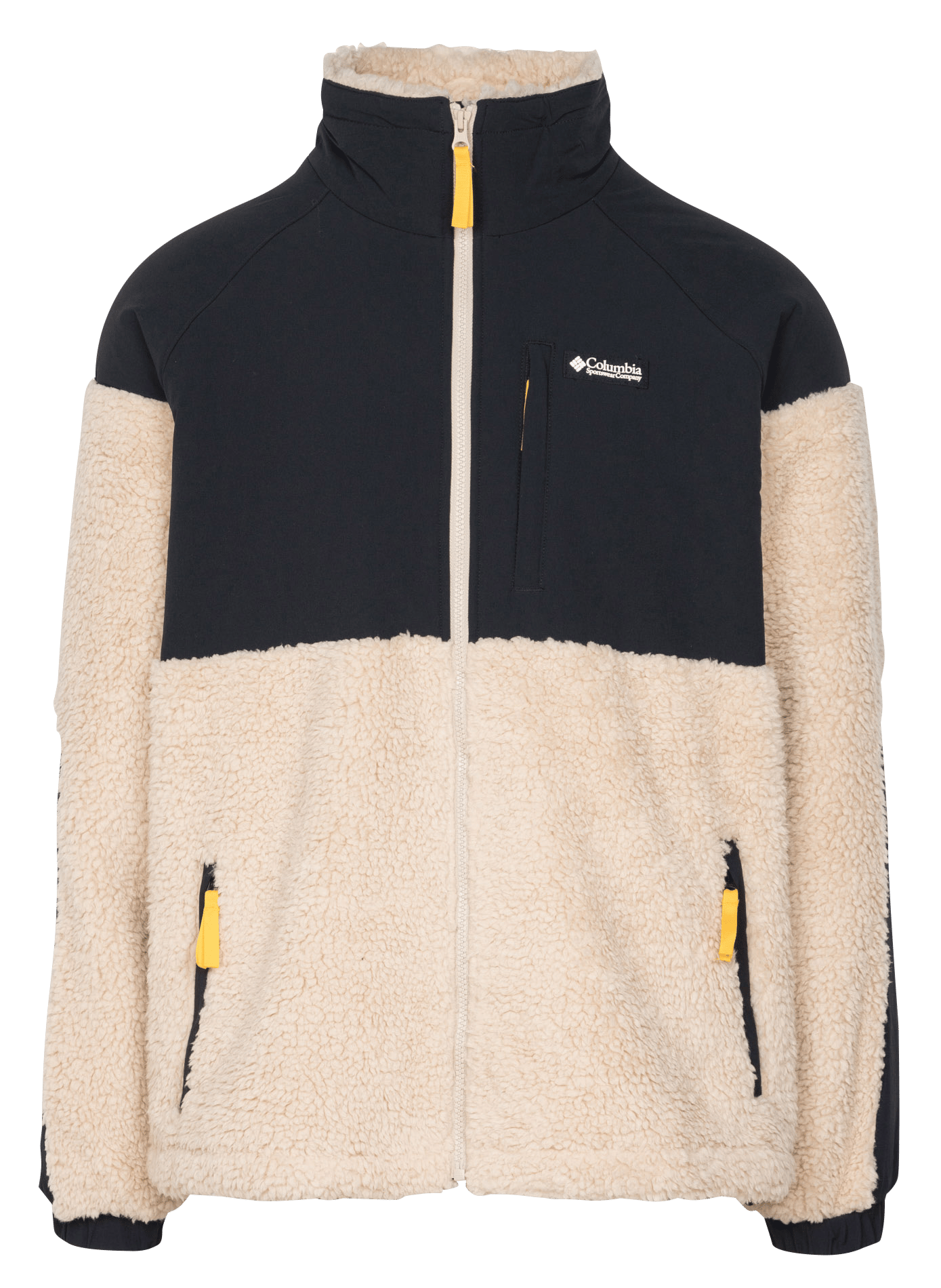Columbia Ballistic Ridge Full Zip Fleece XL / Beige / Ancient Fossil/Black
