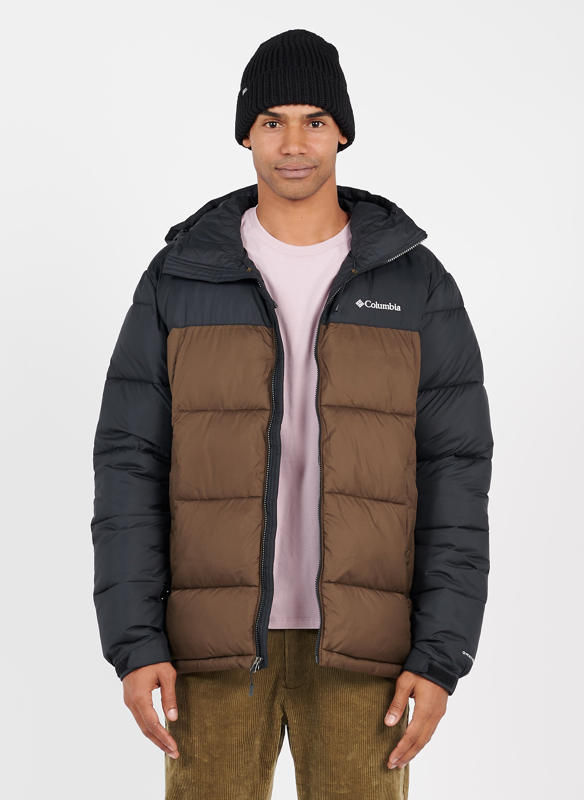 olive green padded jacket