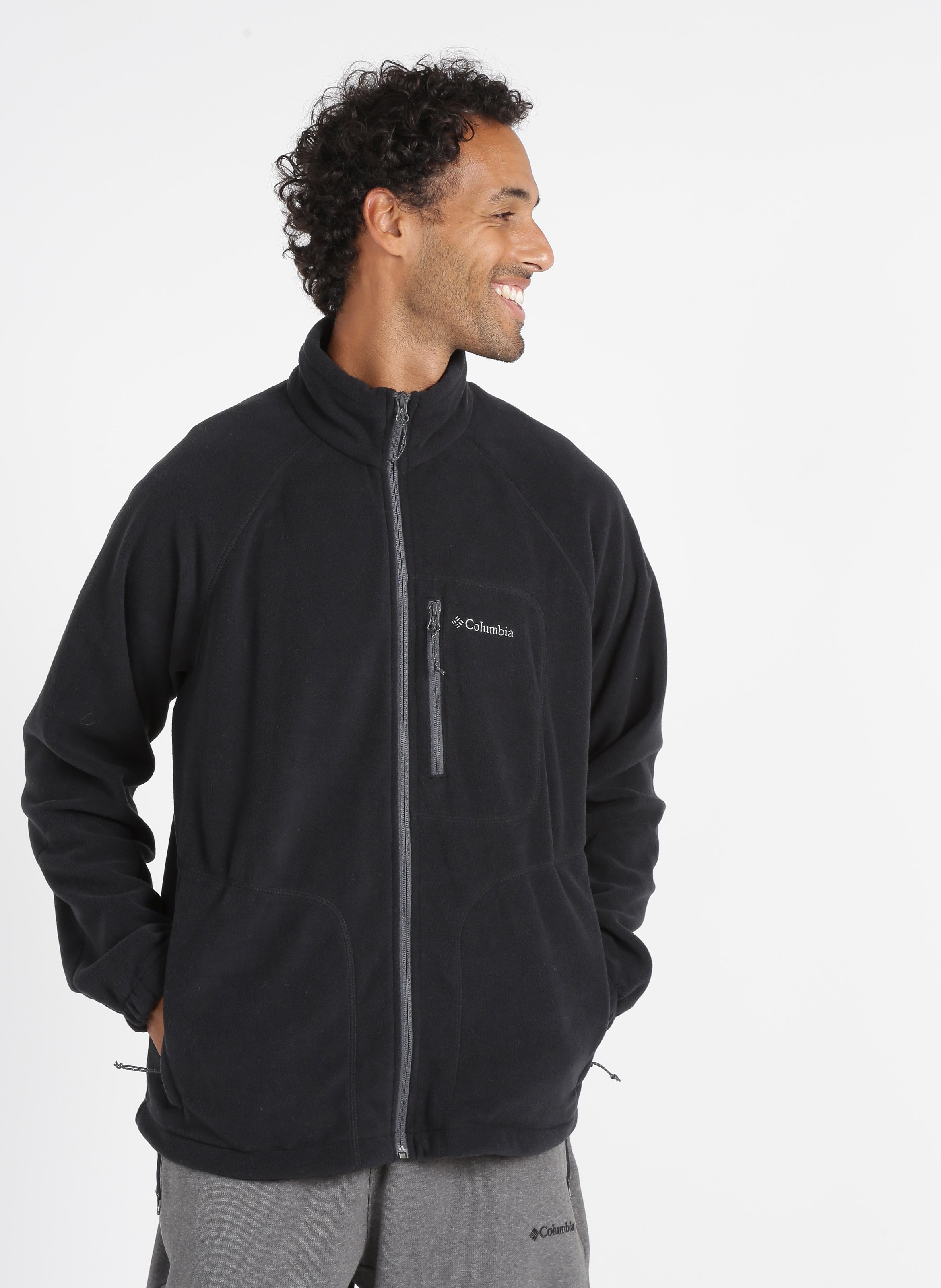 mens columbia zip up fleece