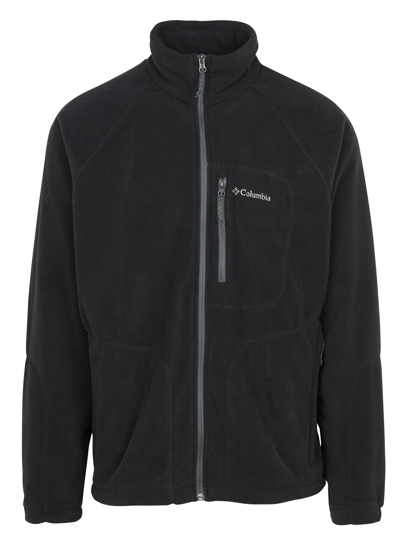 columbia black zip up