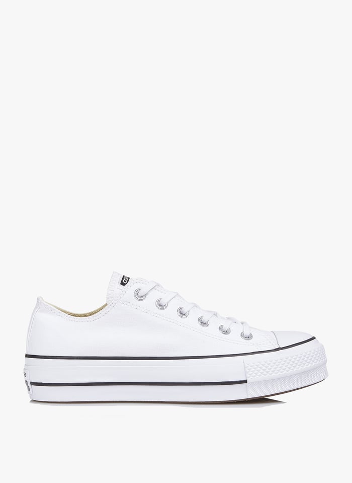 Chuck Taylor All Star Lift Canvas Sneakers White Black White Converse Women Place Des Tendances Chuck Taylor All Star Lift Canvas Sneakers White Black White Converse Women Place Des Tendances