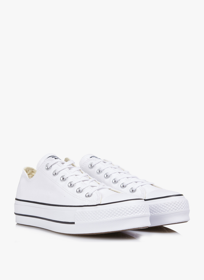 White Chuck Taylor All Star Lift canvas sneakers رسومات تفكير