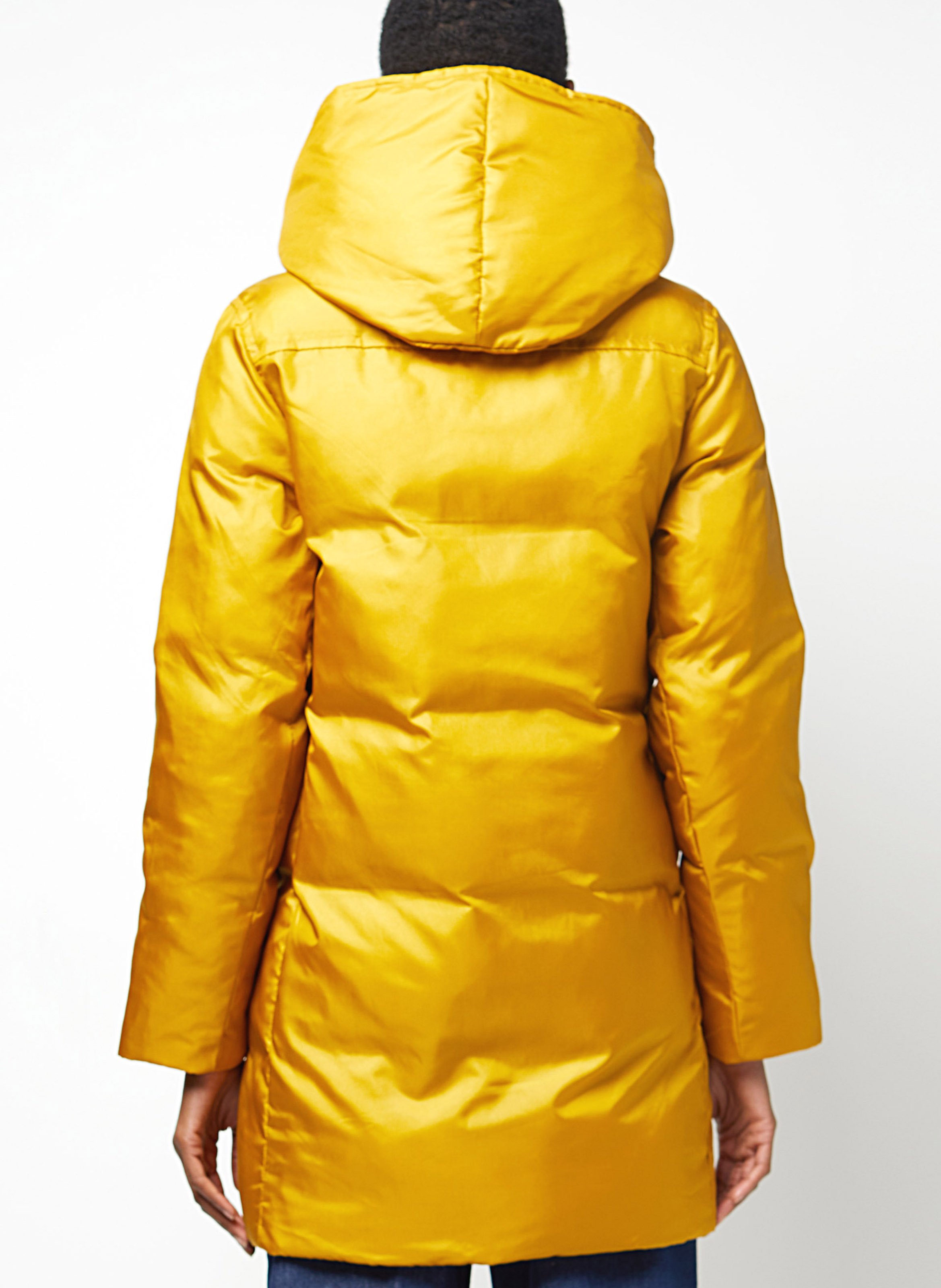 padded yellow jacket