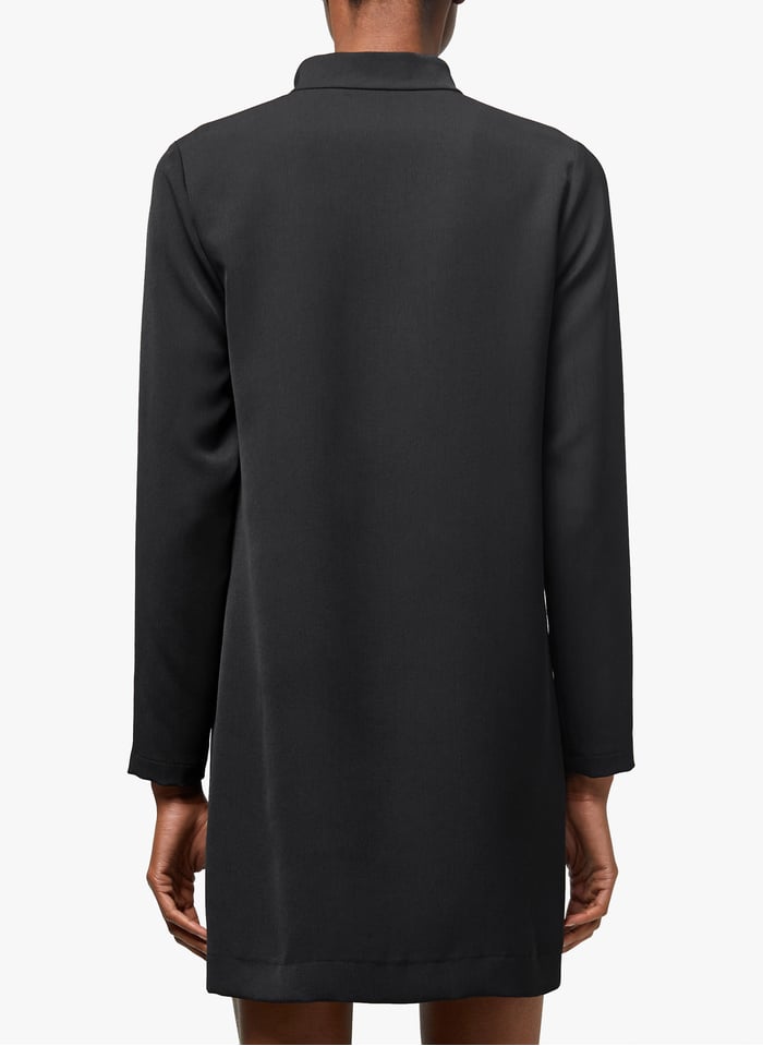 Short Dress With Bib Front Noir Cop Copine Women Place Des Tendances Short Dress With Bib Front Noir Cop Copine Women Place Des Tendances