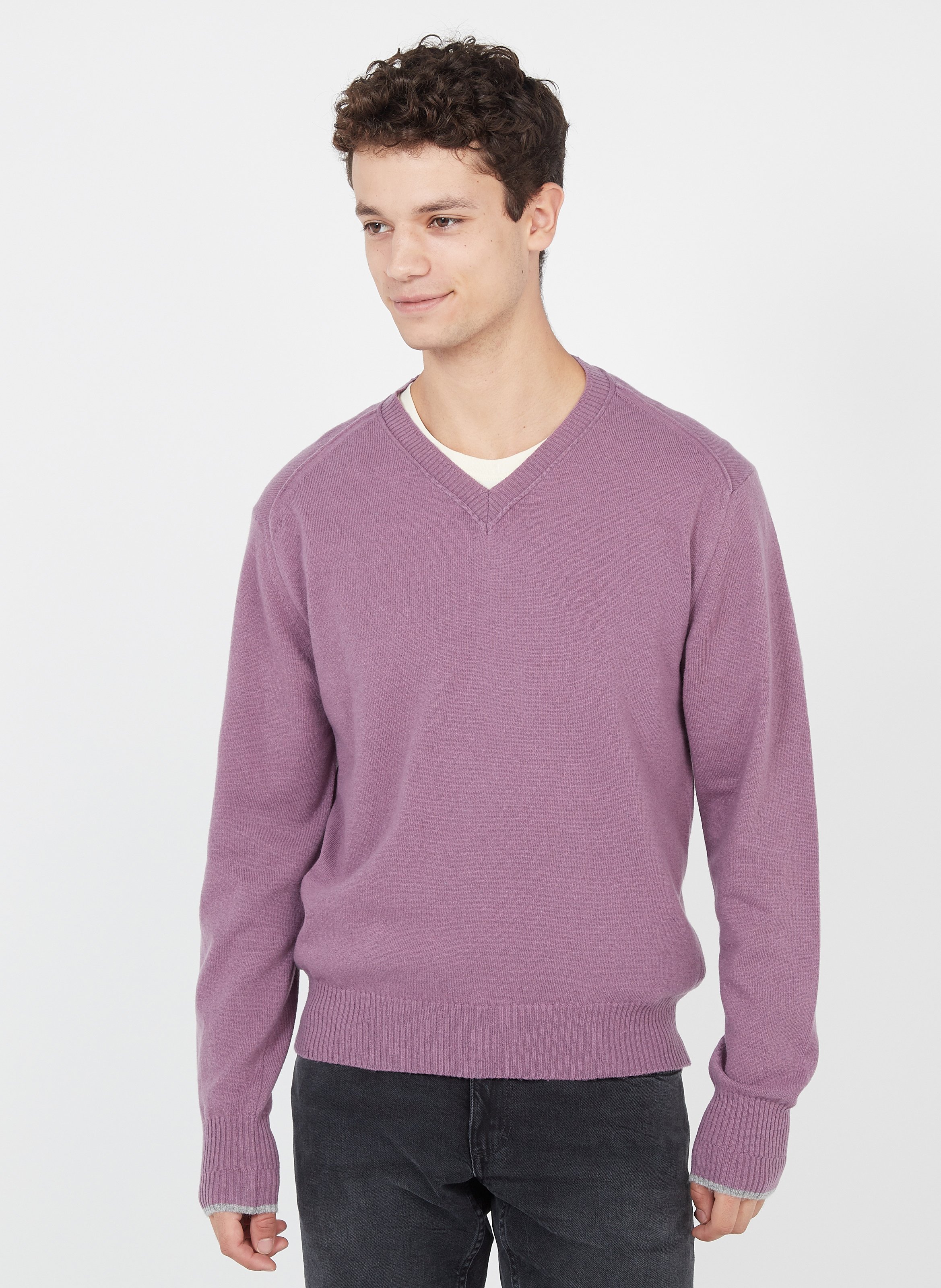 mauve sweater mens