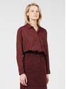 DES PETITS HAUTS RAYURES PRUNE