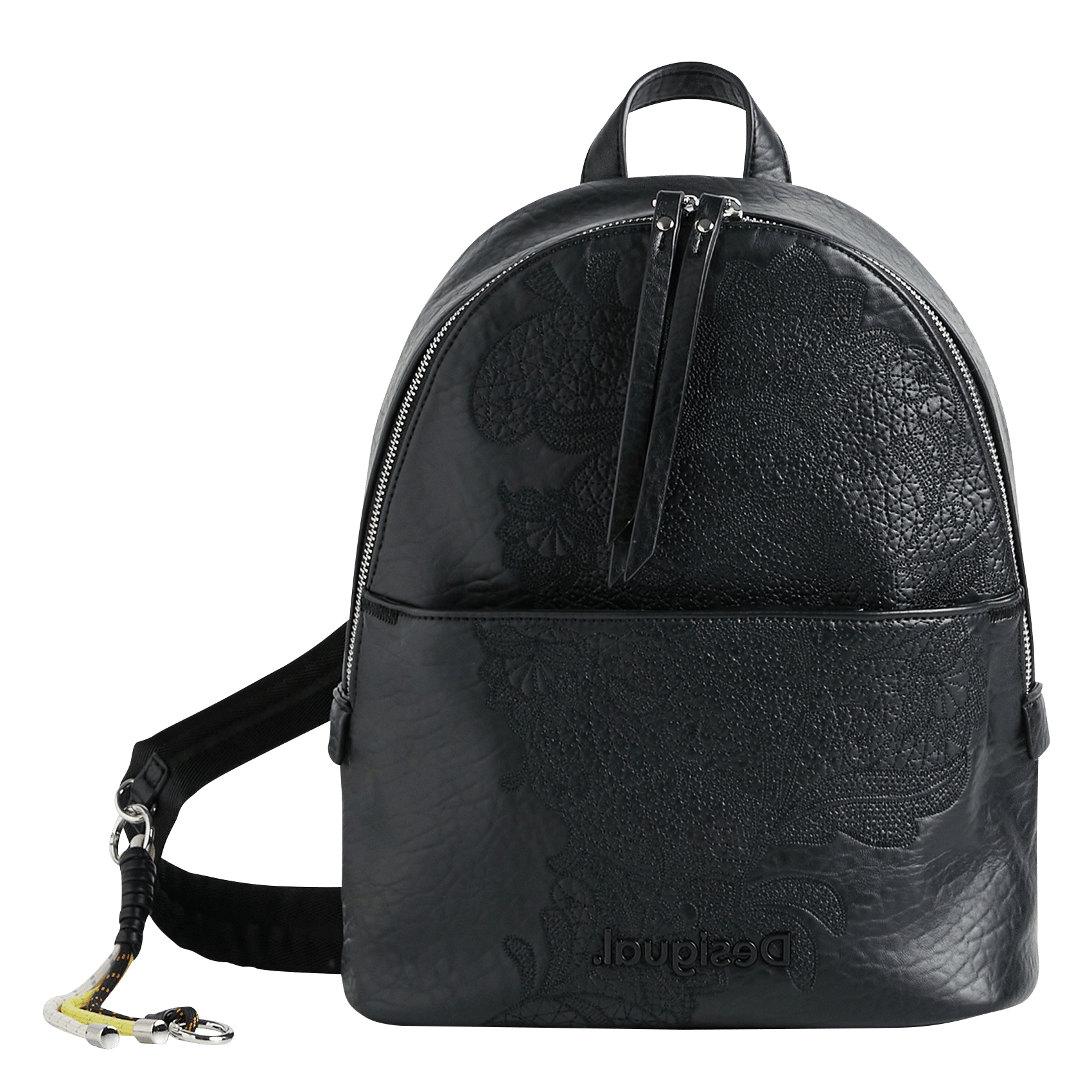 desigual black backpack