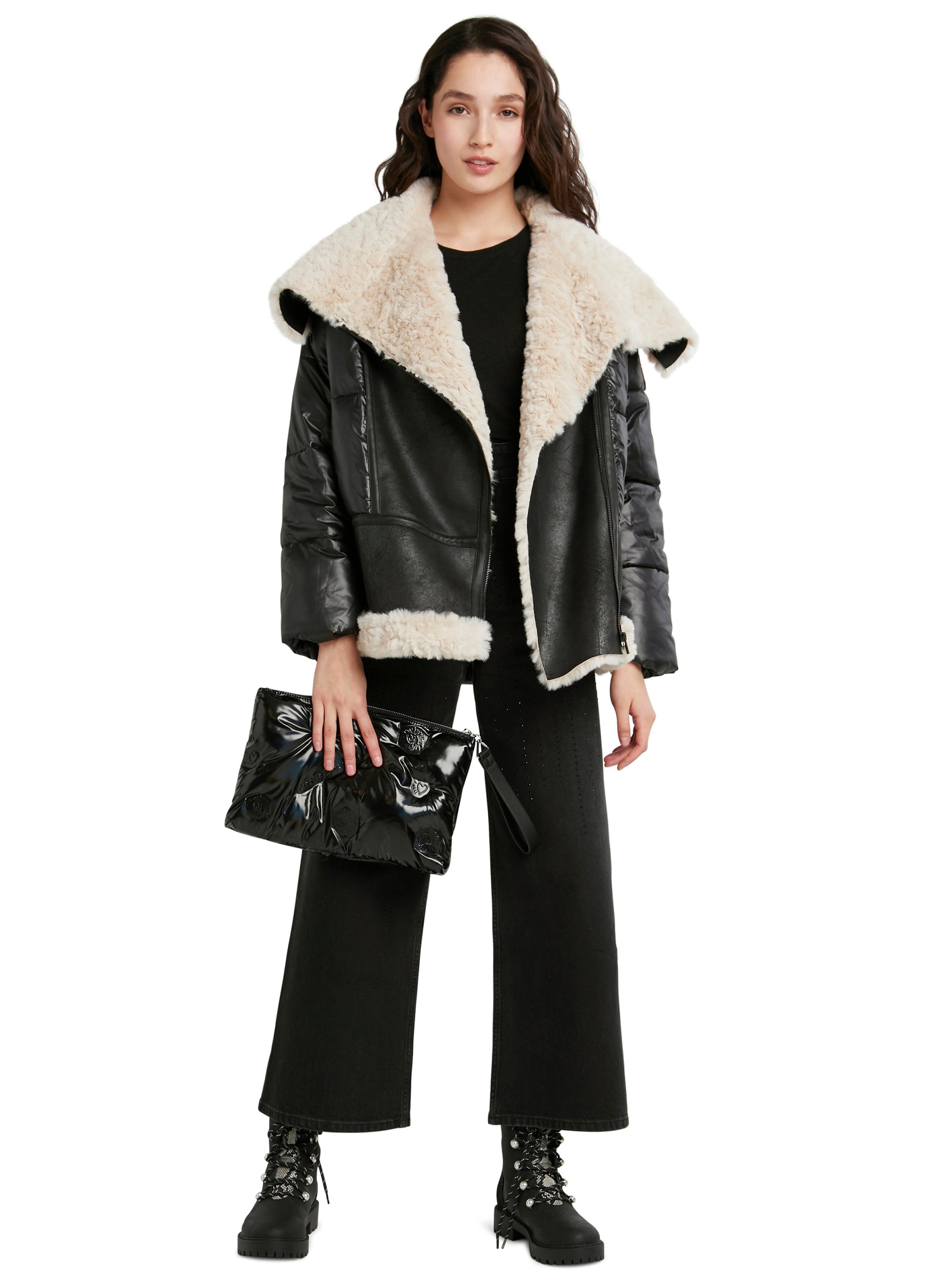 desigual black jacket