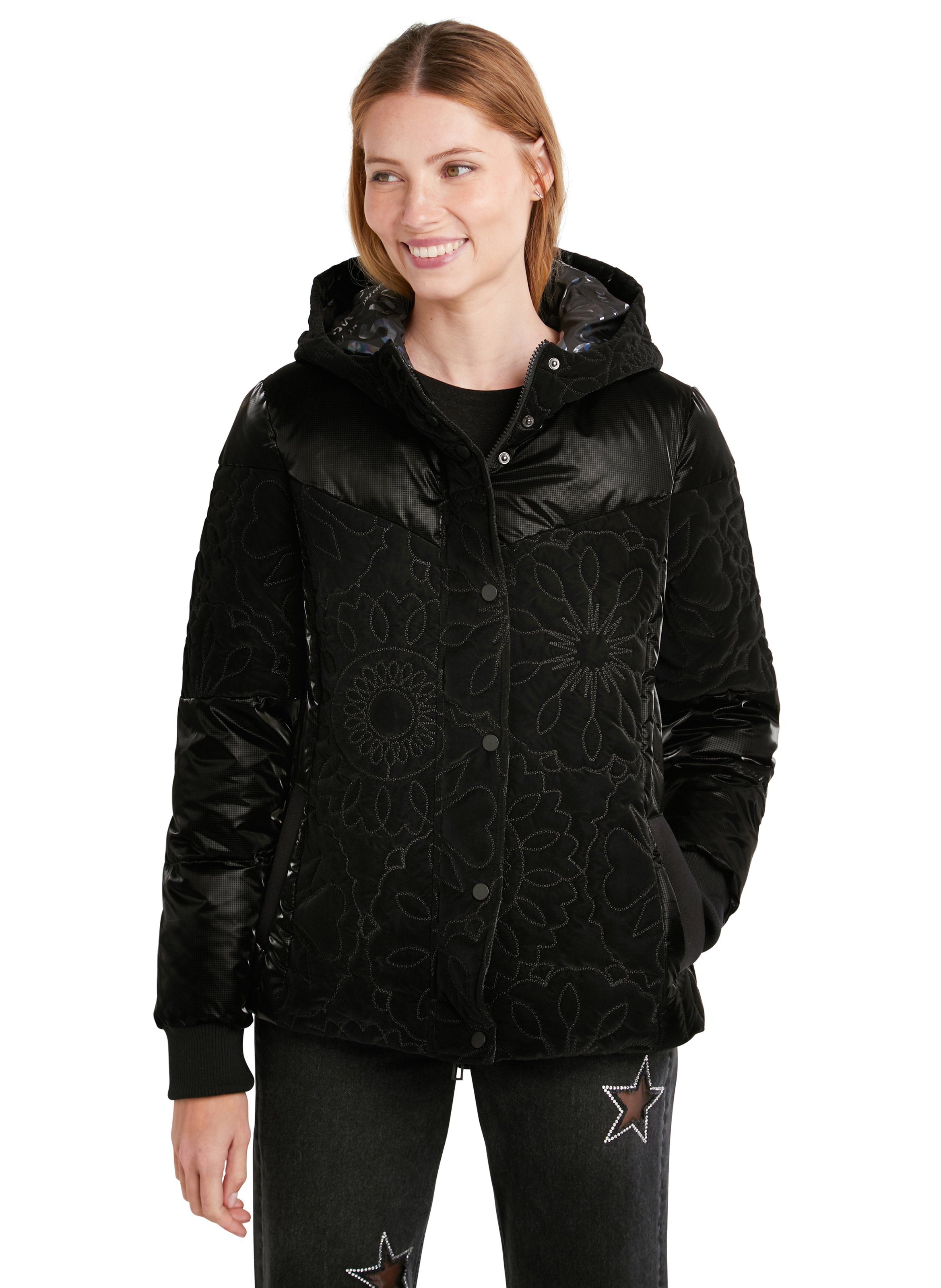 desigual black jacket
