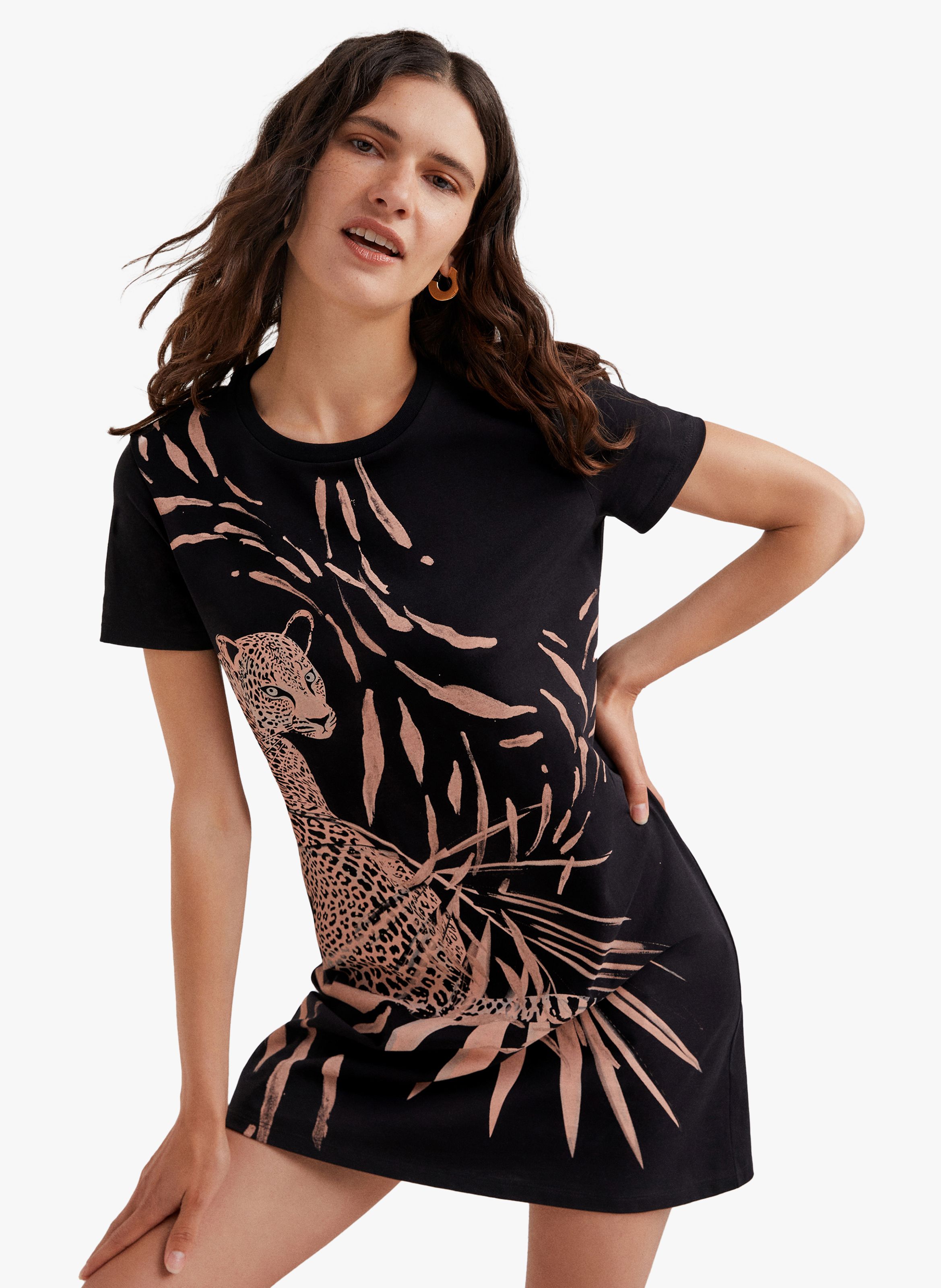 screen print dress