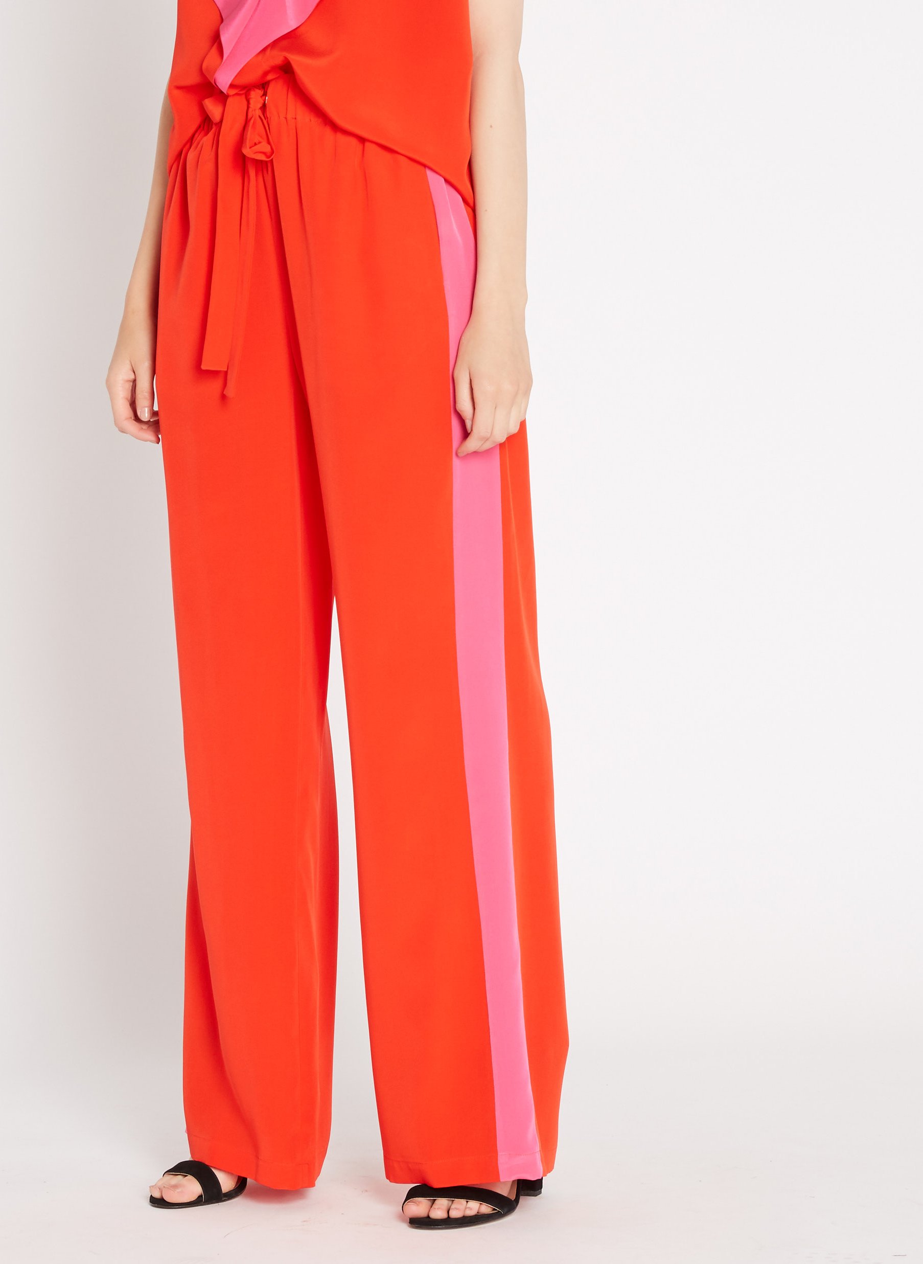 diane von furstenberg wide leg pants