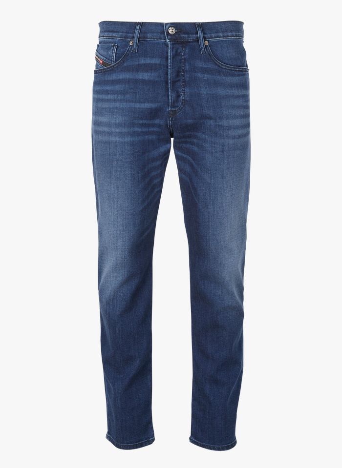 DIESEL Faded jeans Cotton-blend straight jeans