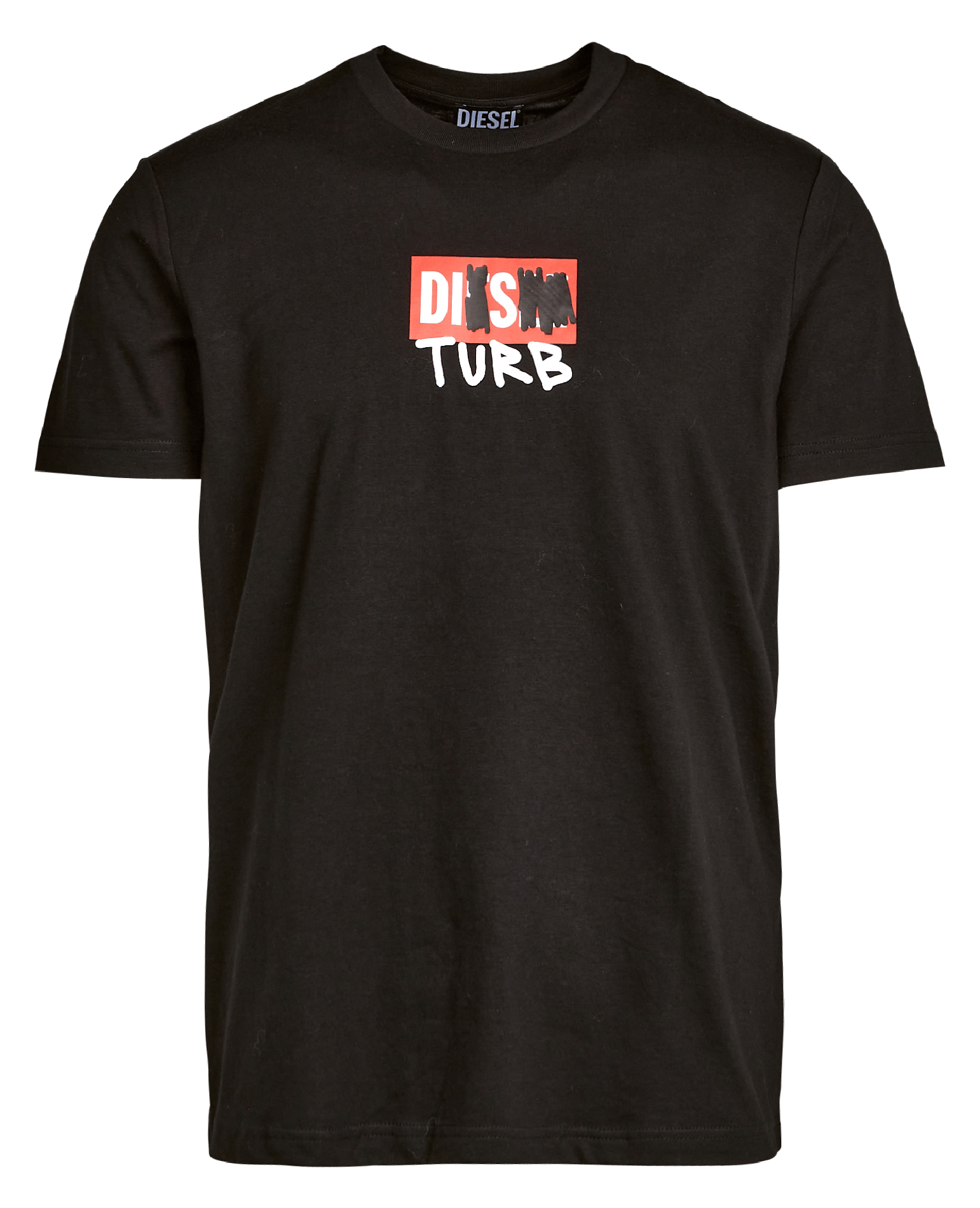 Regular-fit Round-neck Cotton-blend 