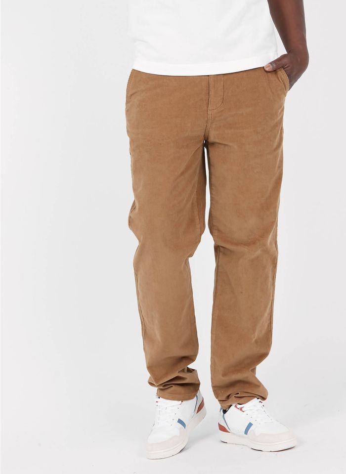 DOCKERS Brown Tapered-fit corduroy chinos