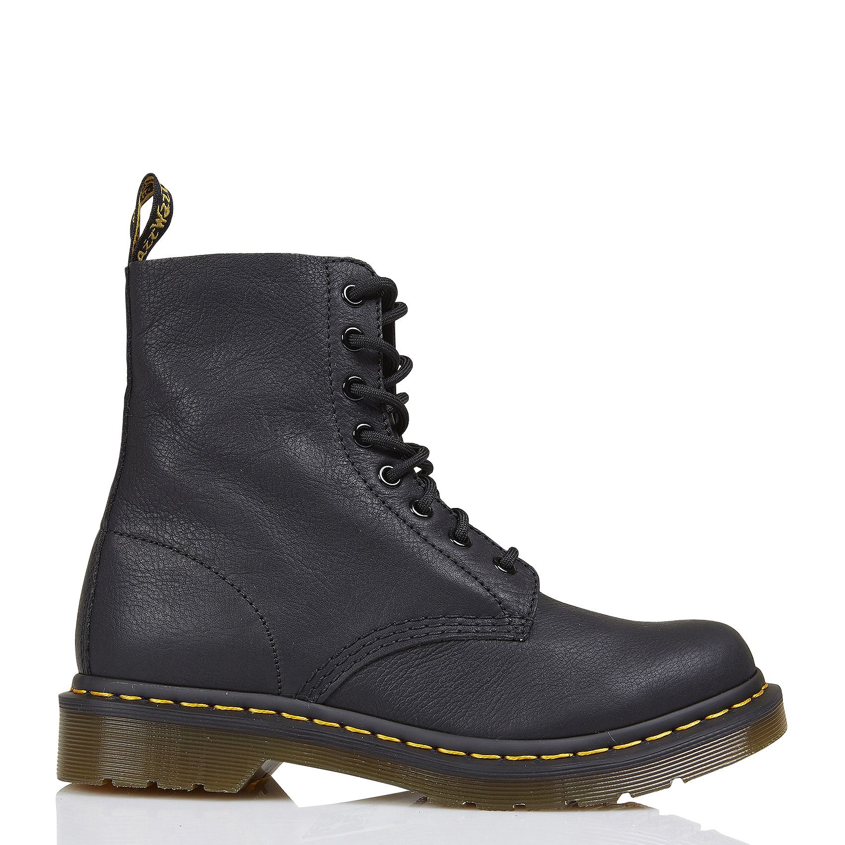 Pascal Virginia Leather Boots Black Virginia Dr. Martens Women