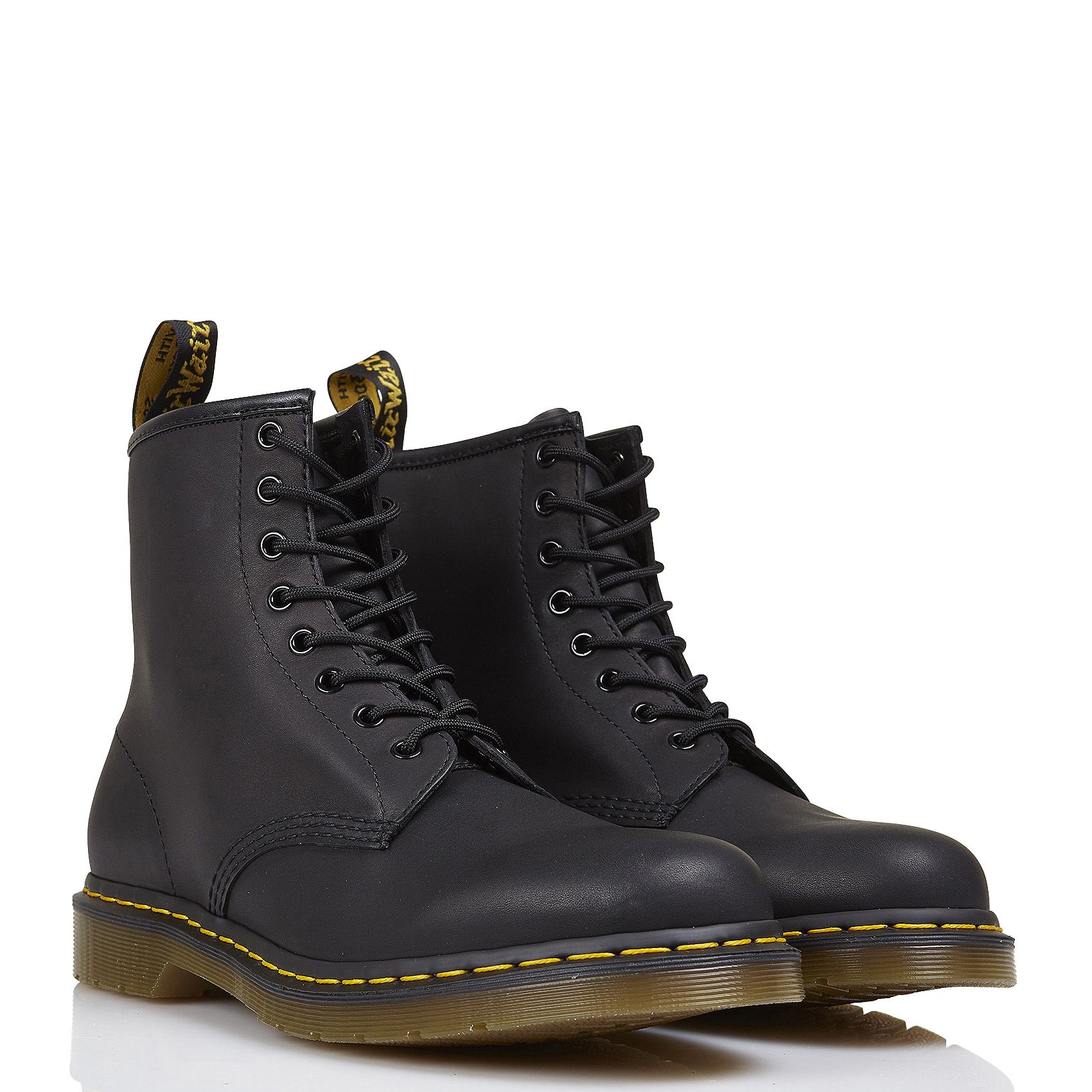 doc martens waxed leather