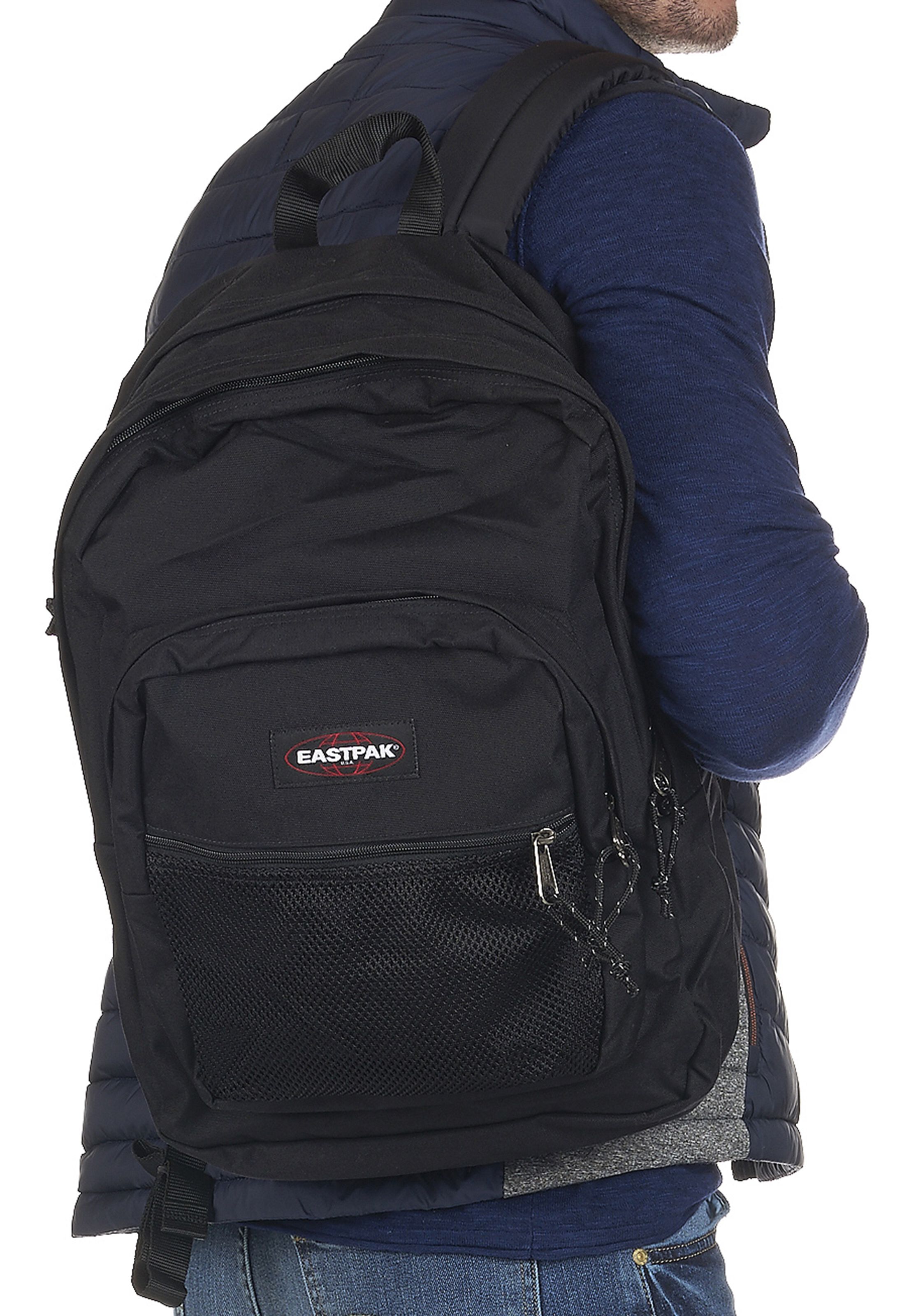 Black Multi pocket canvas backpack